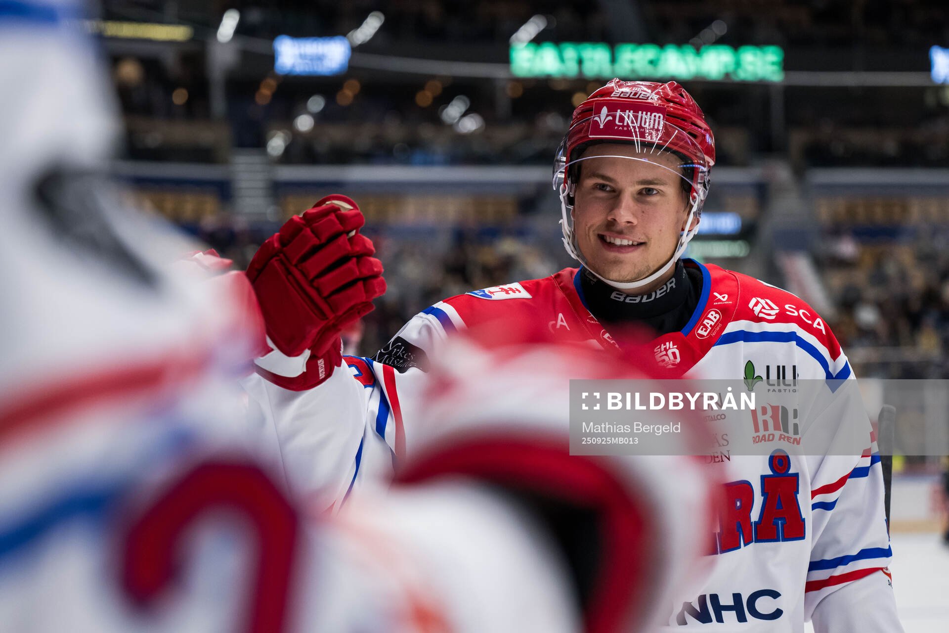 Timrås Albin Sundin jublar