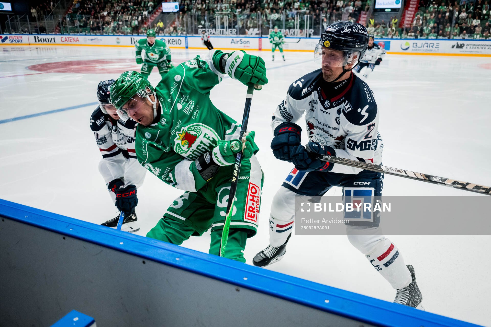 Rögles Lubos Horky och Linköpings Rasmus Rissanen