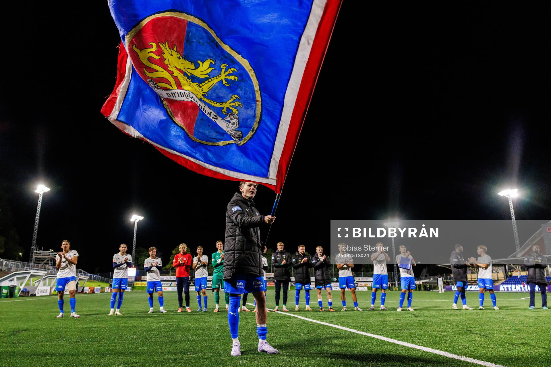 Helsingborgs Alexander Johansson jublar