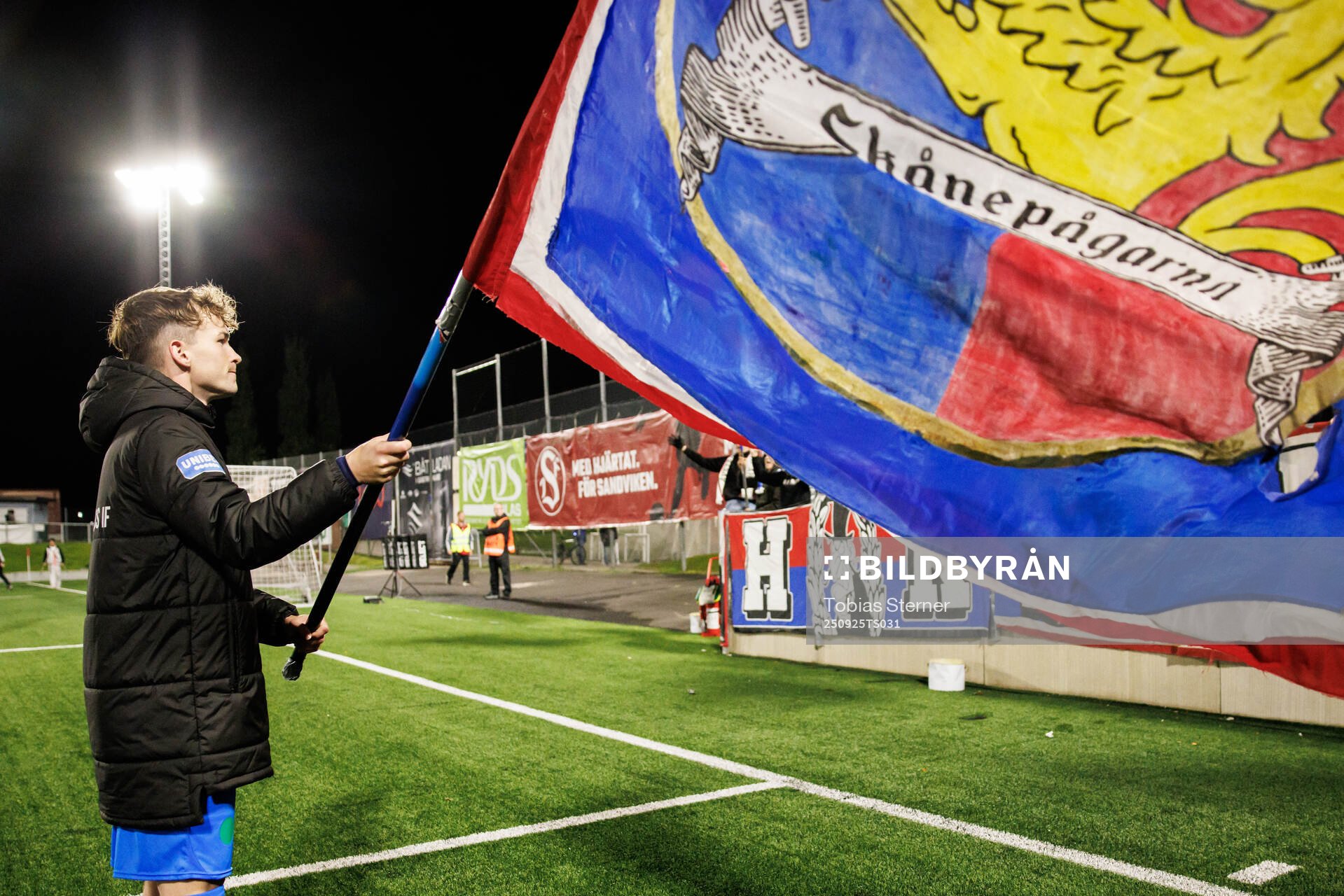 Helsingborgs Alexander Johansson jublar