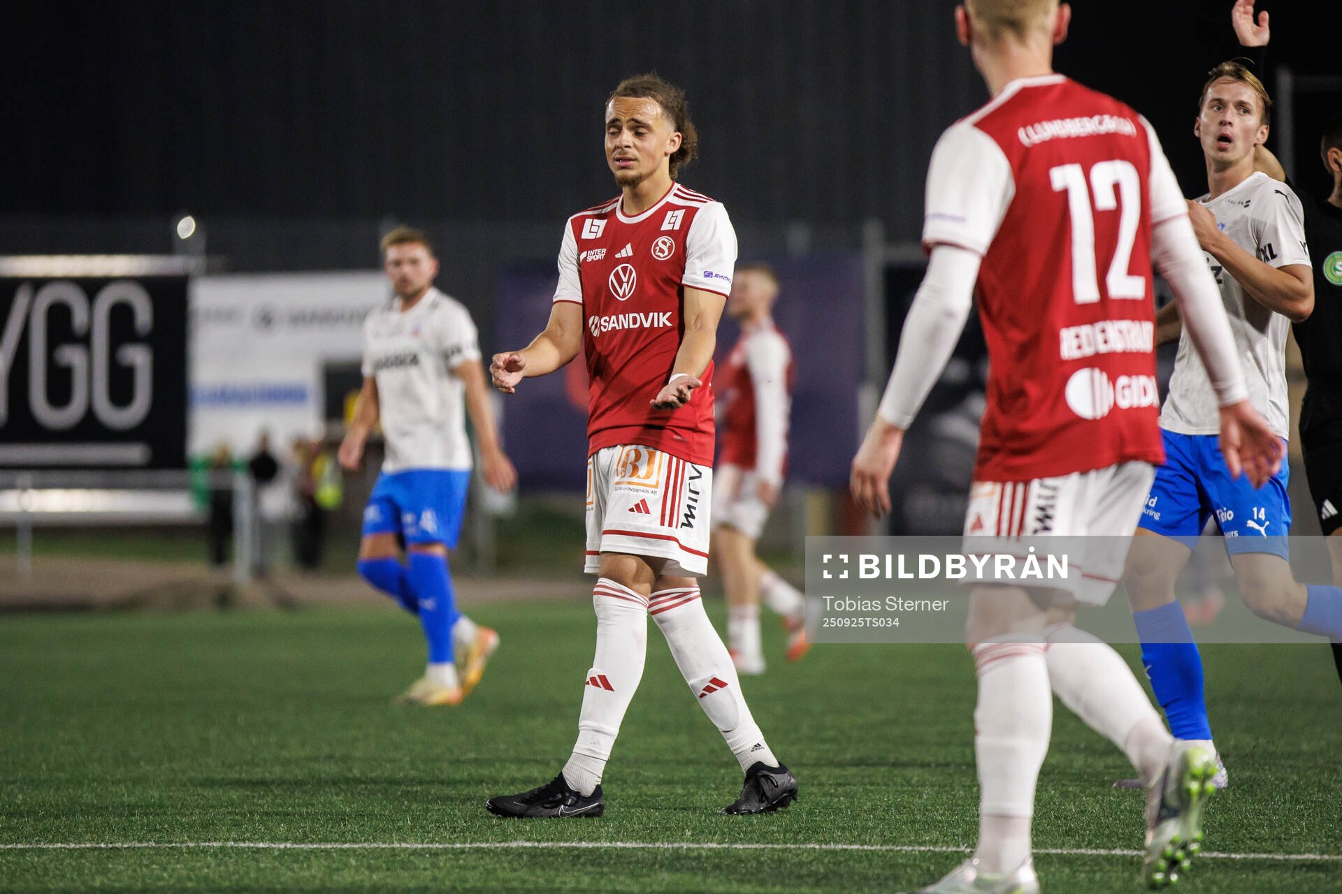 Sandvikens IFs Maill Lundgren deppar