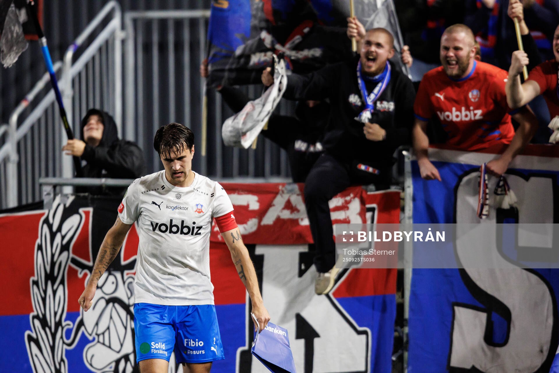 Helsingborgs Jon Birkfeldt jublar