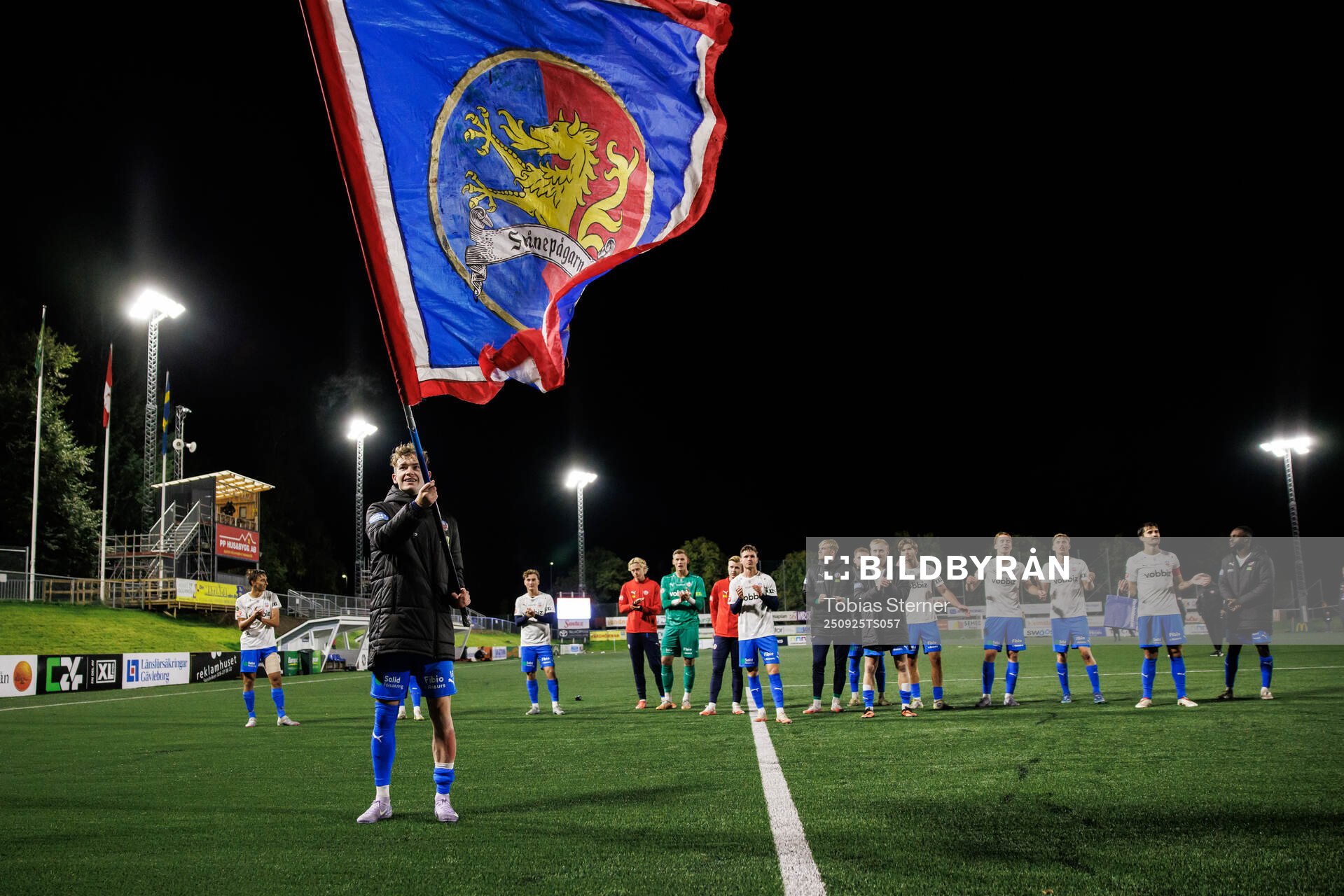 Helsingborgs Alexander Johansson jublar