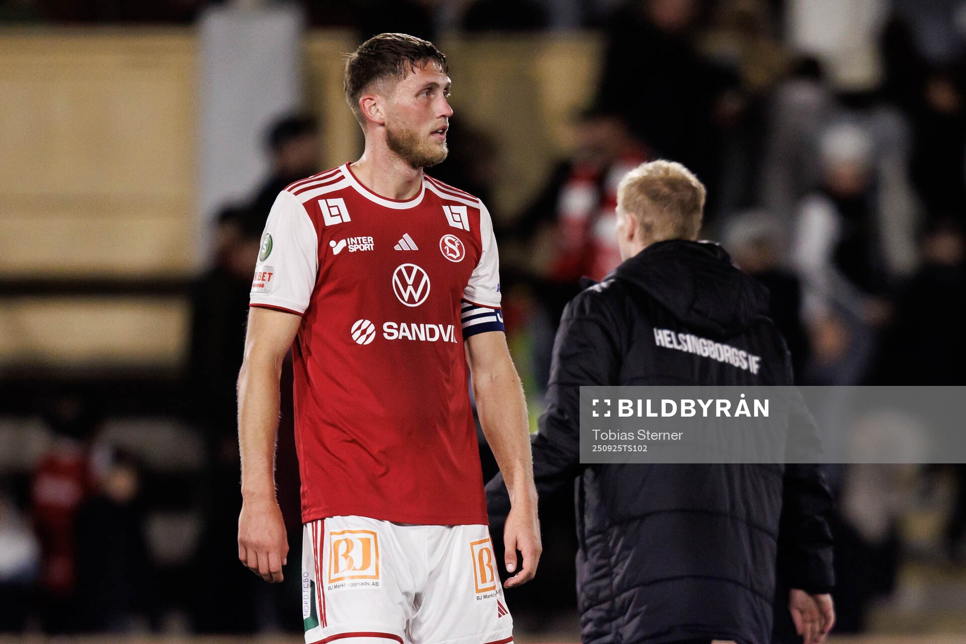 Sandvikens IFs Emil Engqvist deppar