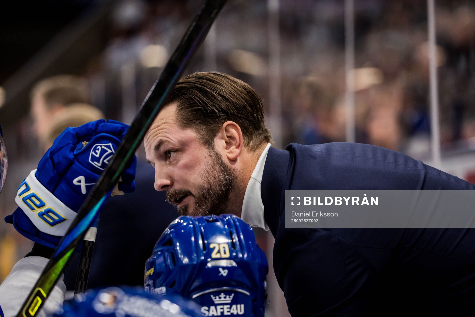 Leksands assisterande tränare Niklas Persson