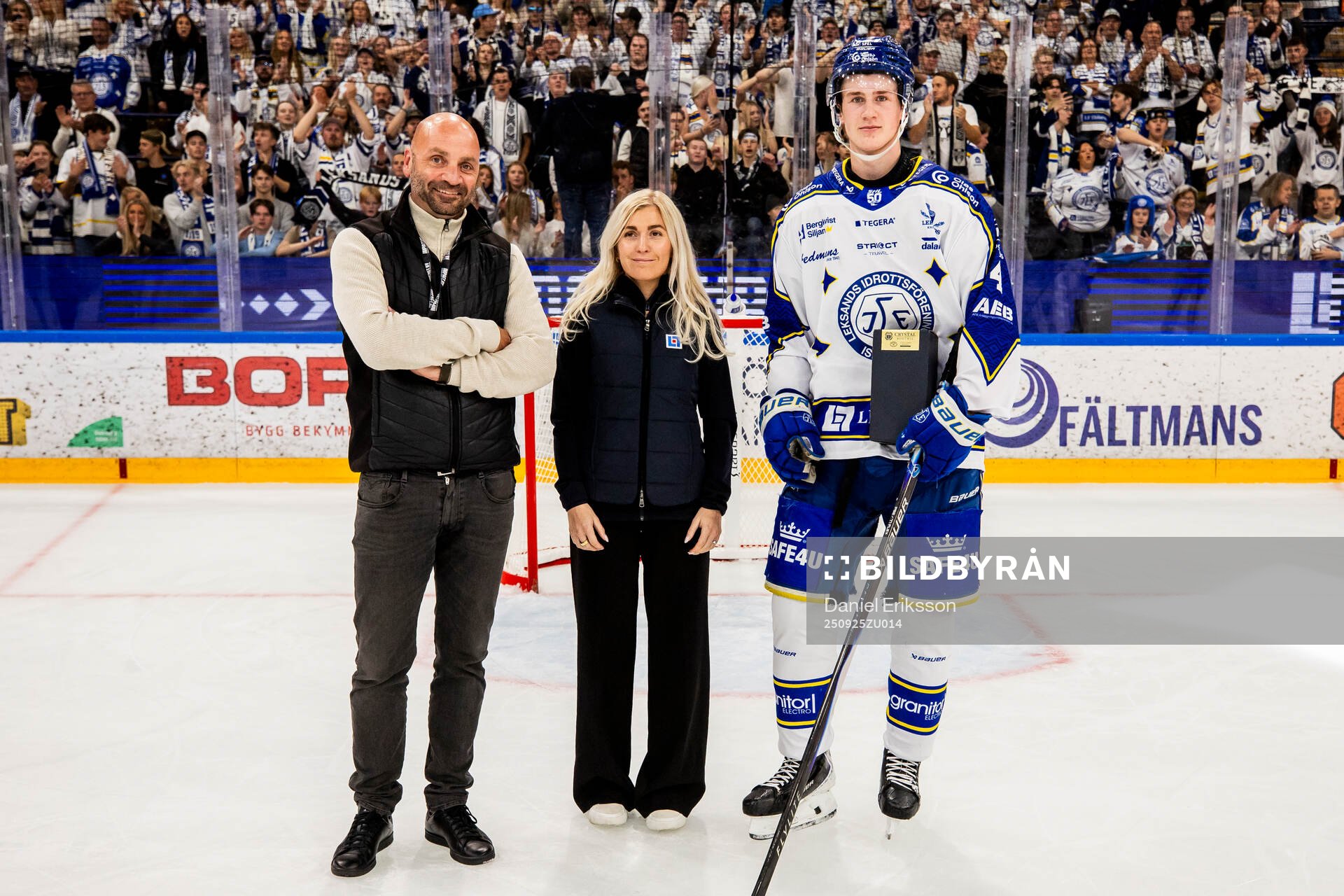 Leksands Tinus Luc Koblar utsedd till matchens lirare av