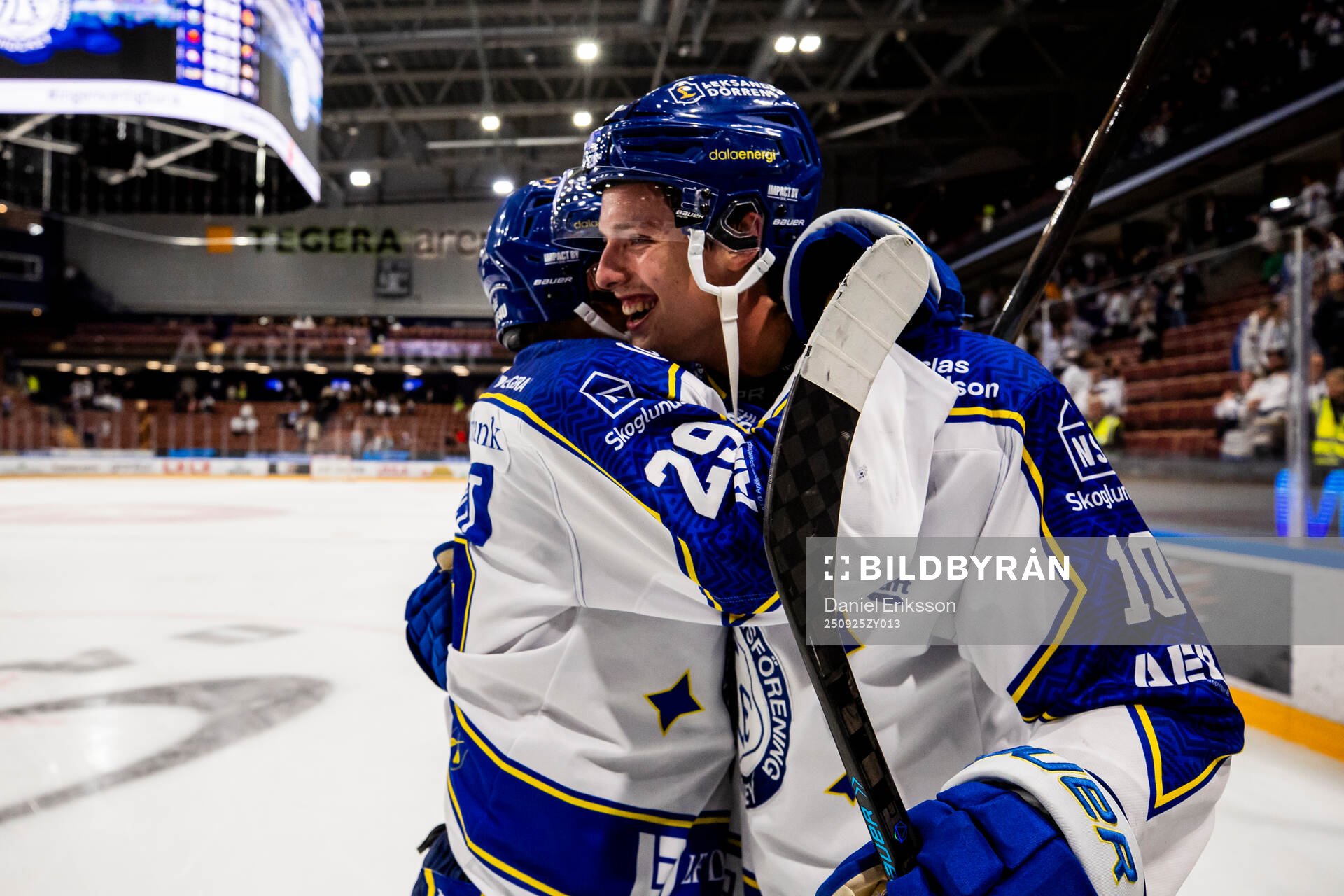 Leksands Anton Johansson jublar