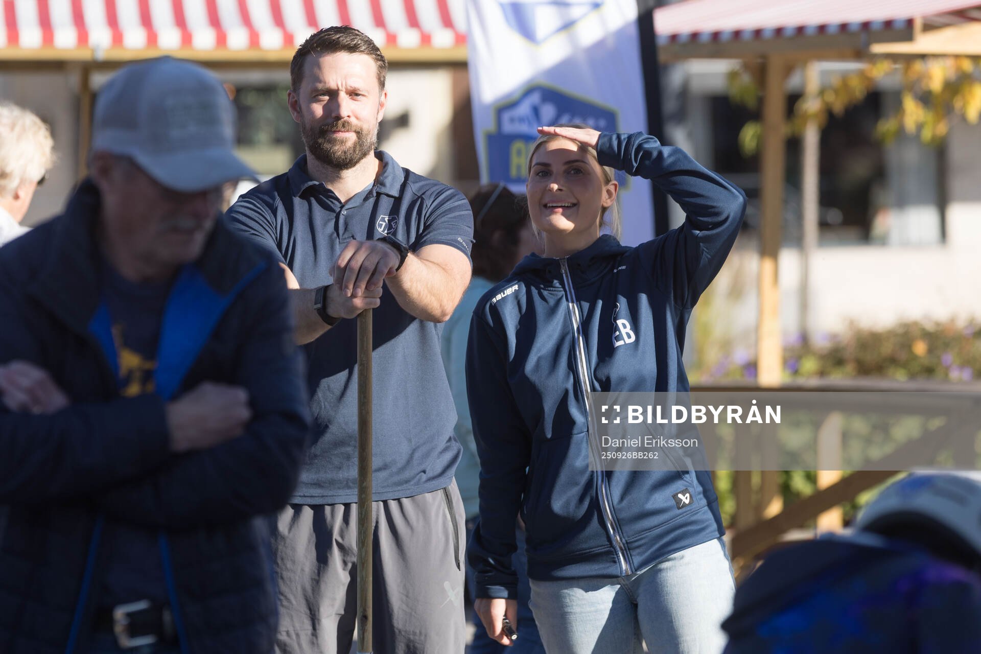 Leksands Jesper Gillerås och Emilia Backman