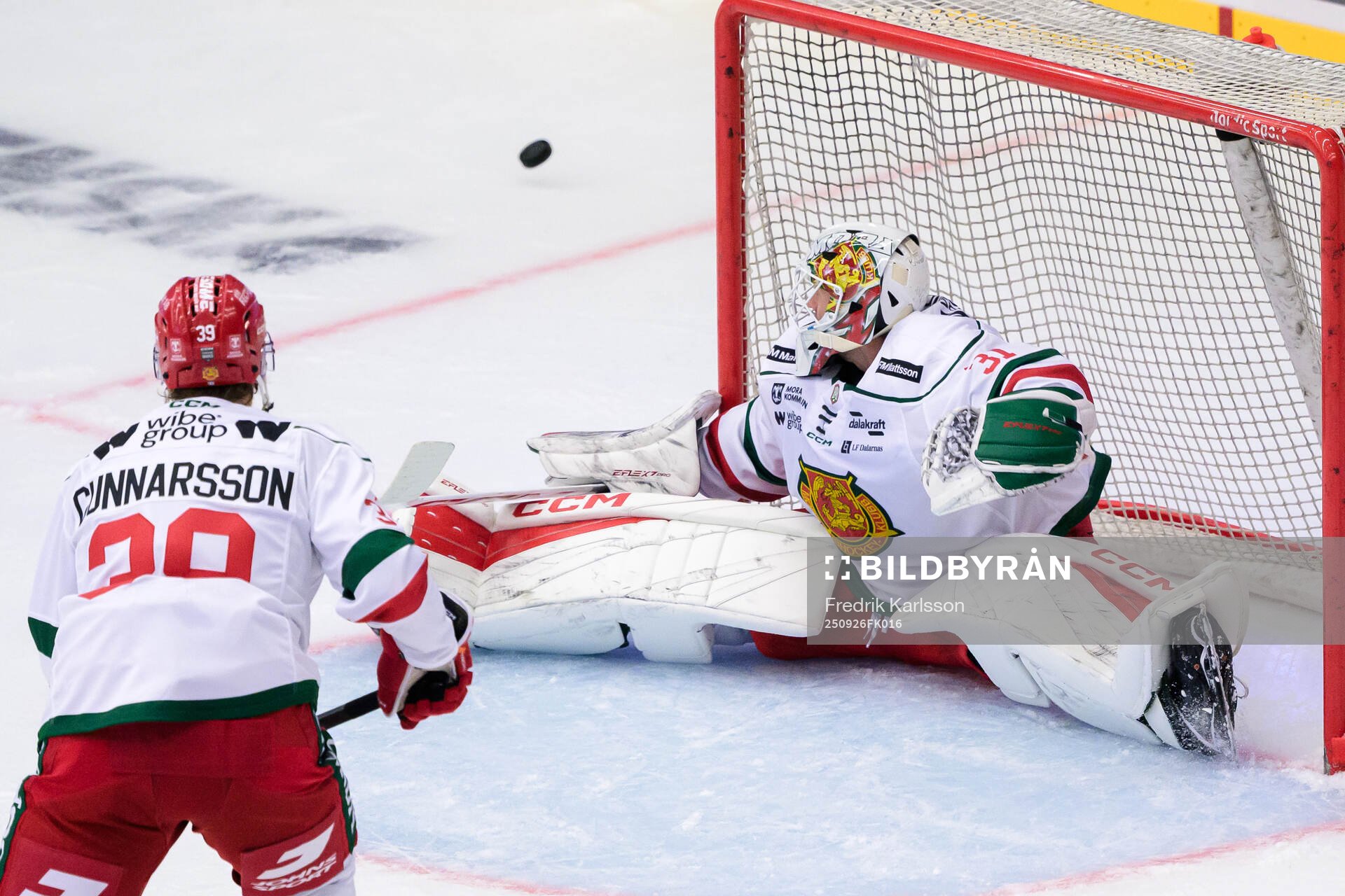 Moras målvakt Marcus Hellgren Smed