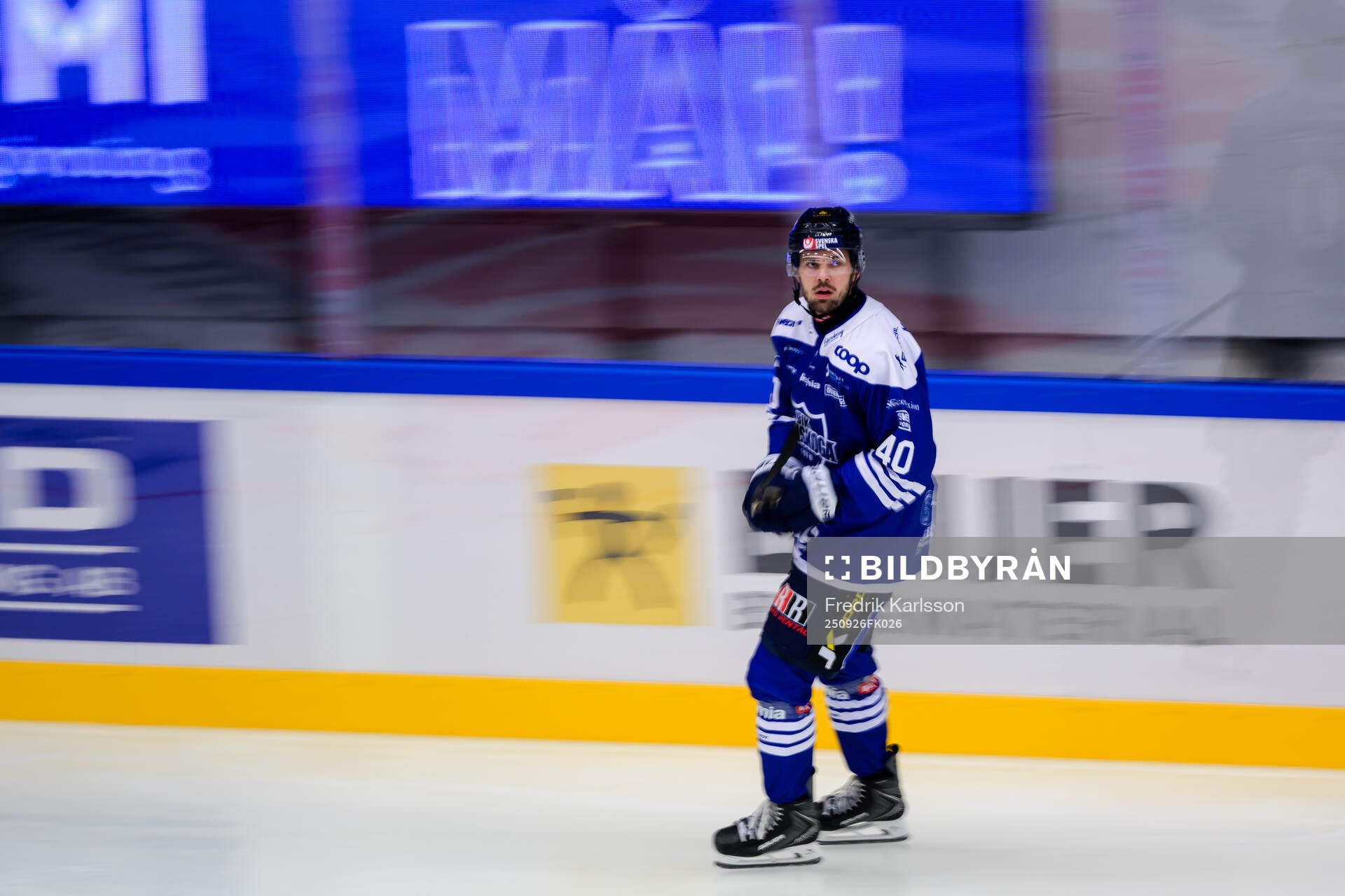 Karlskogas Kalle Jellvert jublar
