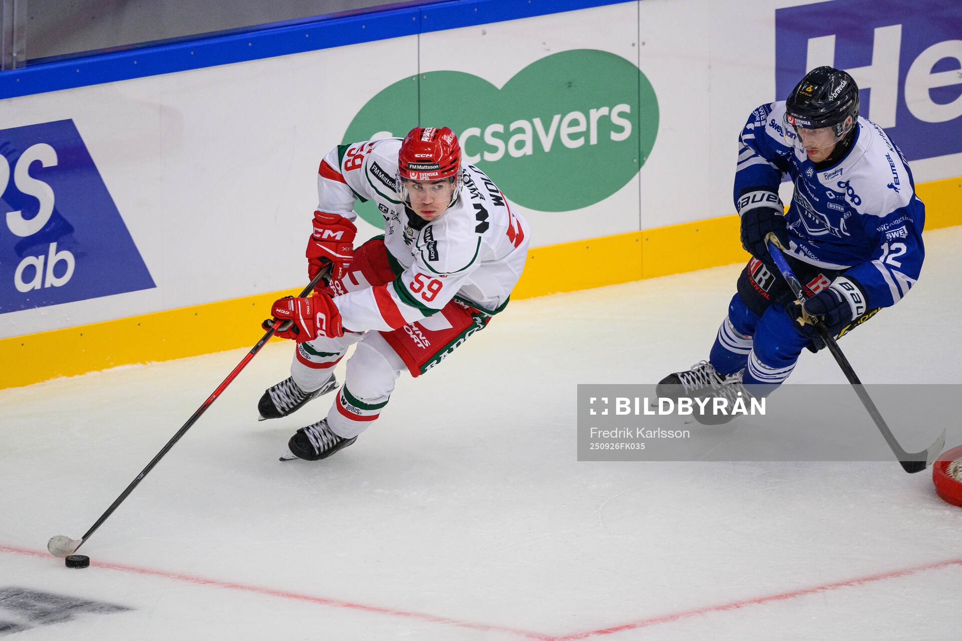 Moras Sander Wold och Karlskogas Gustaf Thorell
