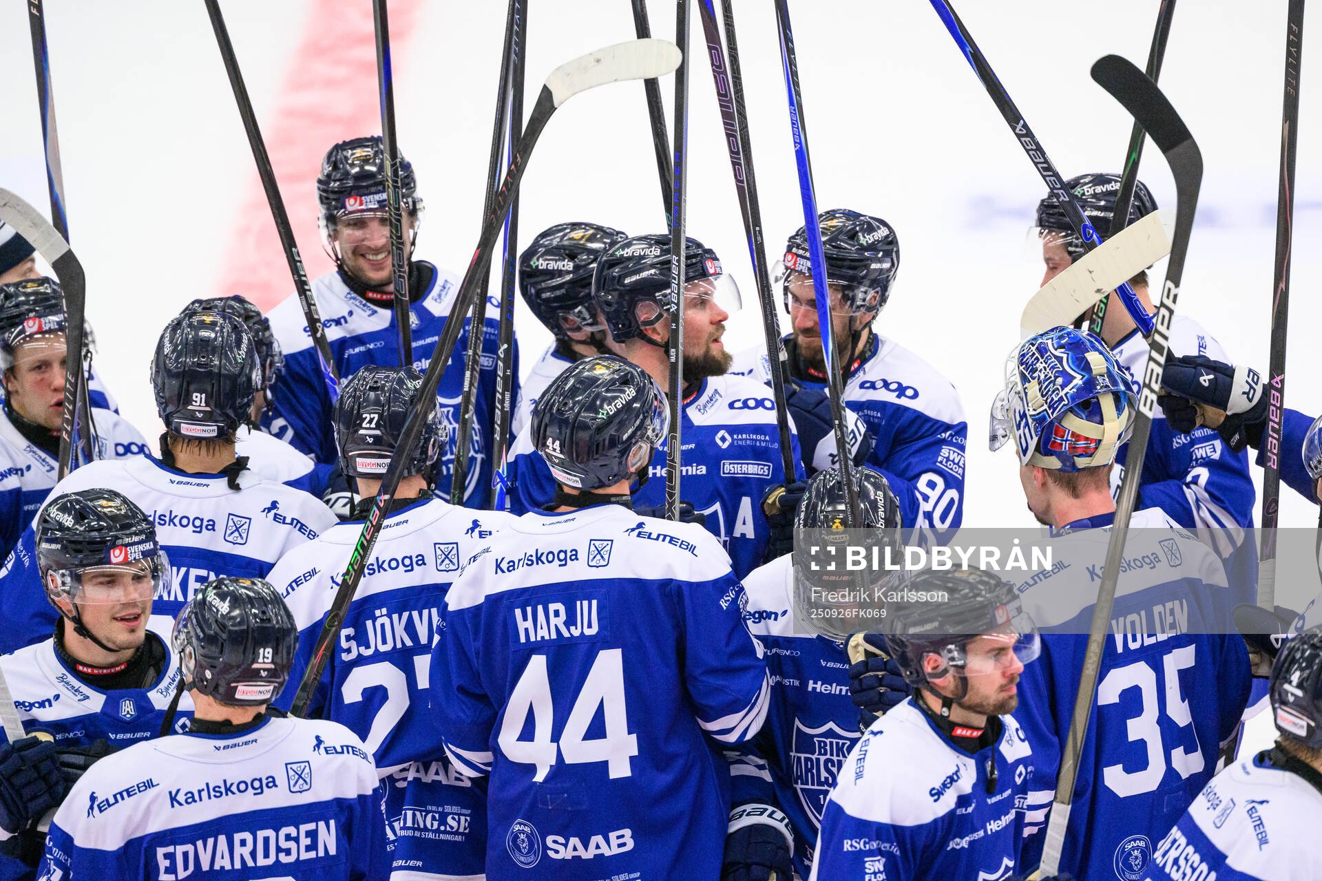 Karlskogas Henrik Björklund jublar