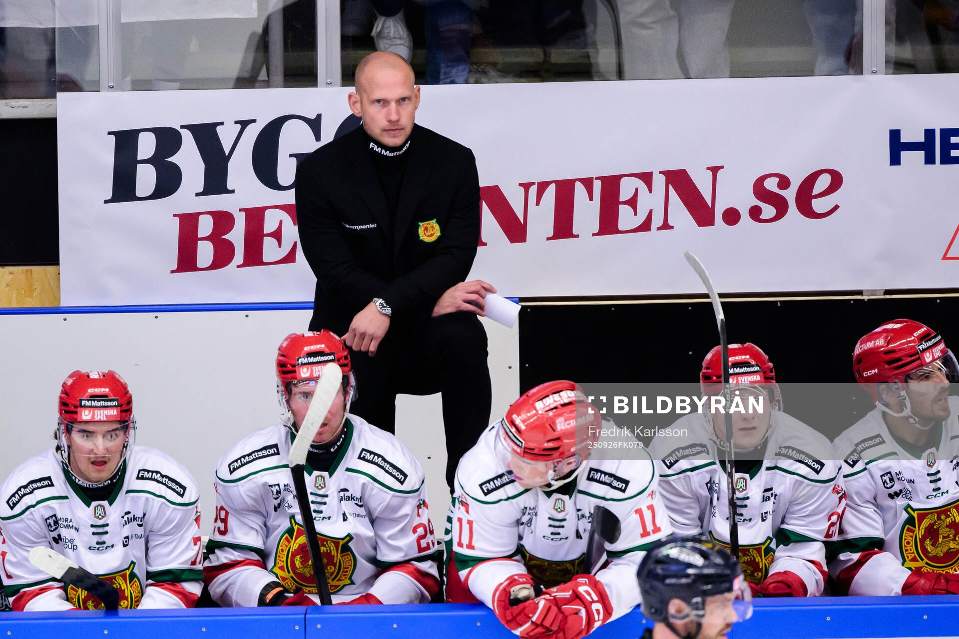 Moras tränare Oscar Dahlgren