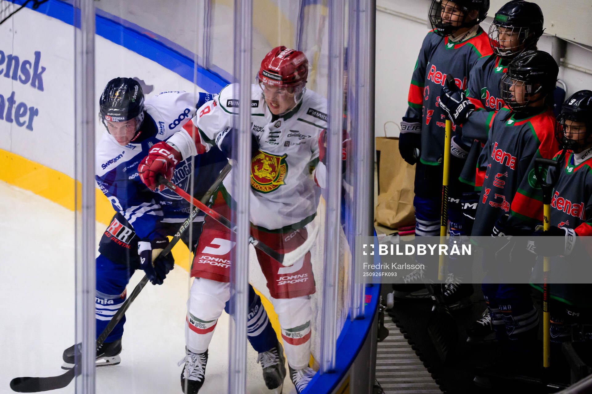 Karlskogas Leevi Viitala och Moras Anton Olsson