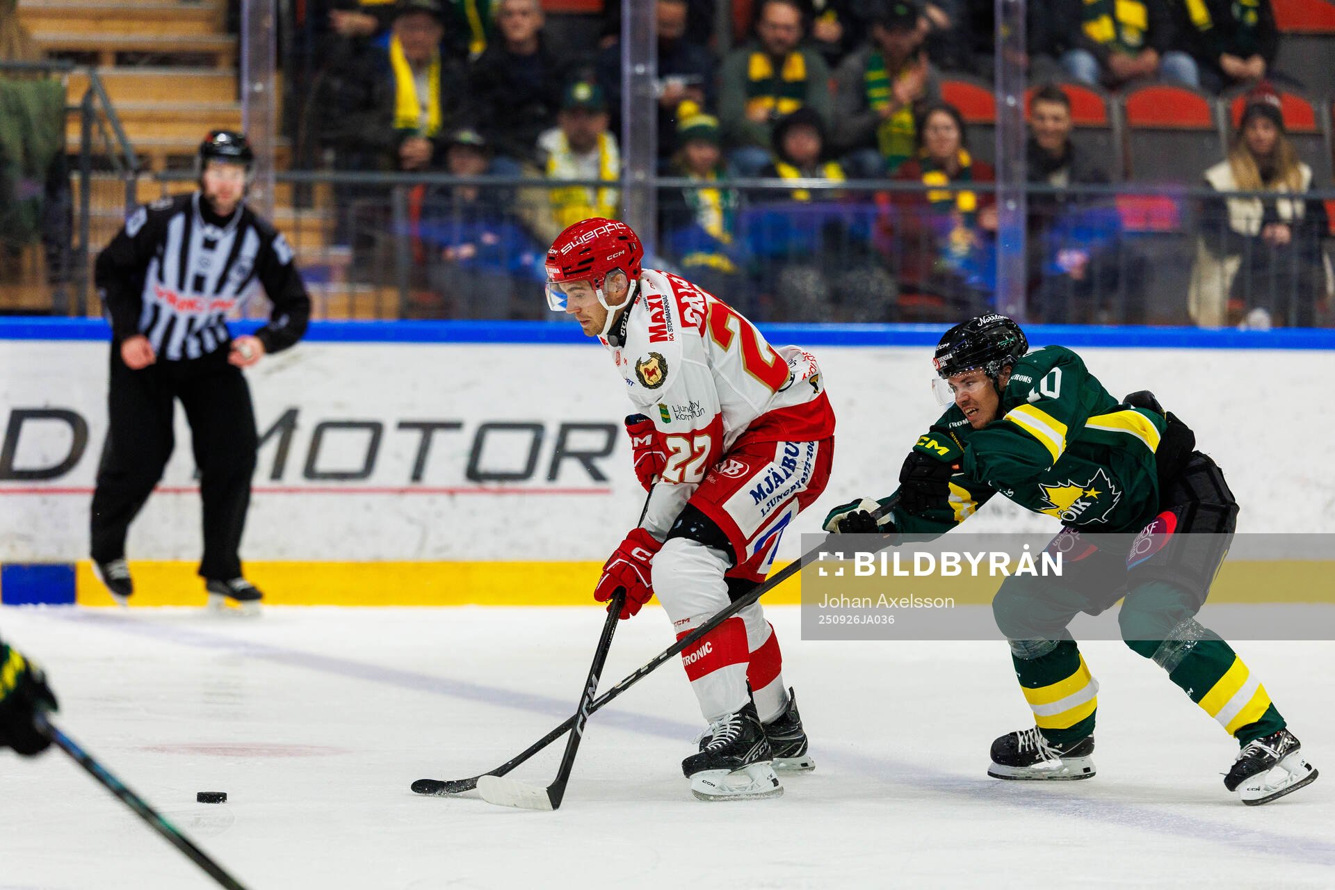 Troja/Ljungbys Isak Salqvist och Östersunds Oliver