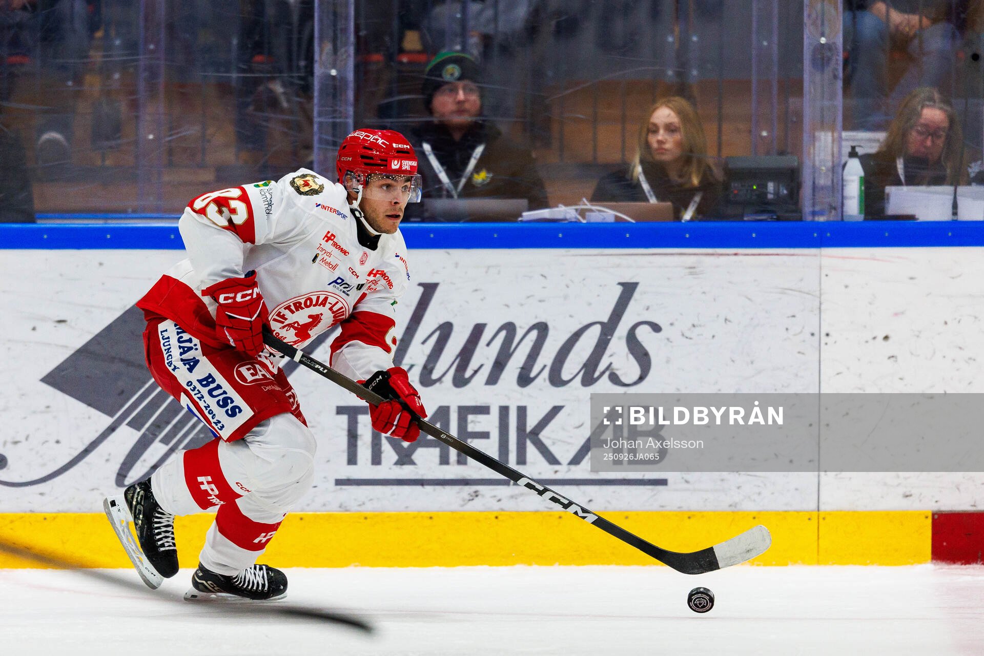 Troja/Ljungbys Jonathan Wikström