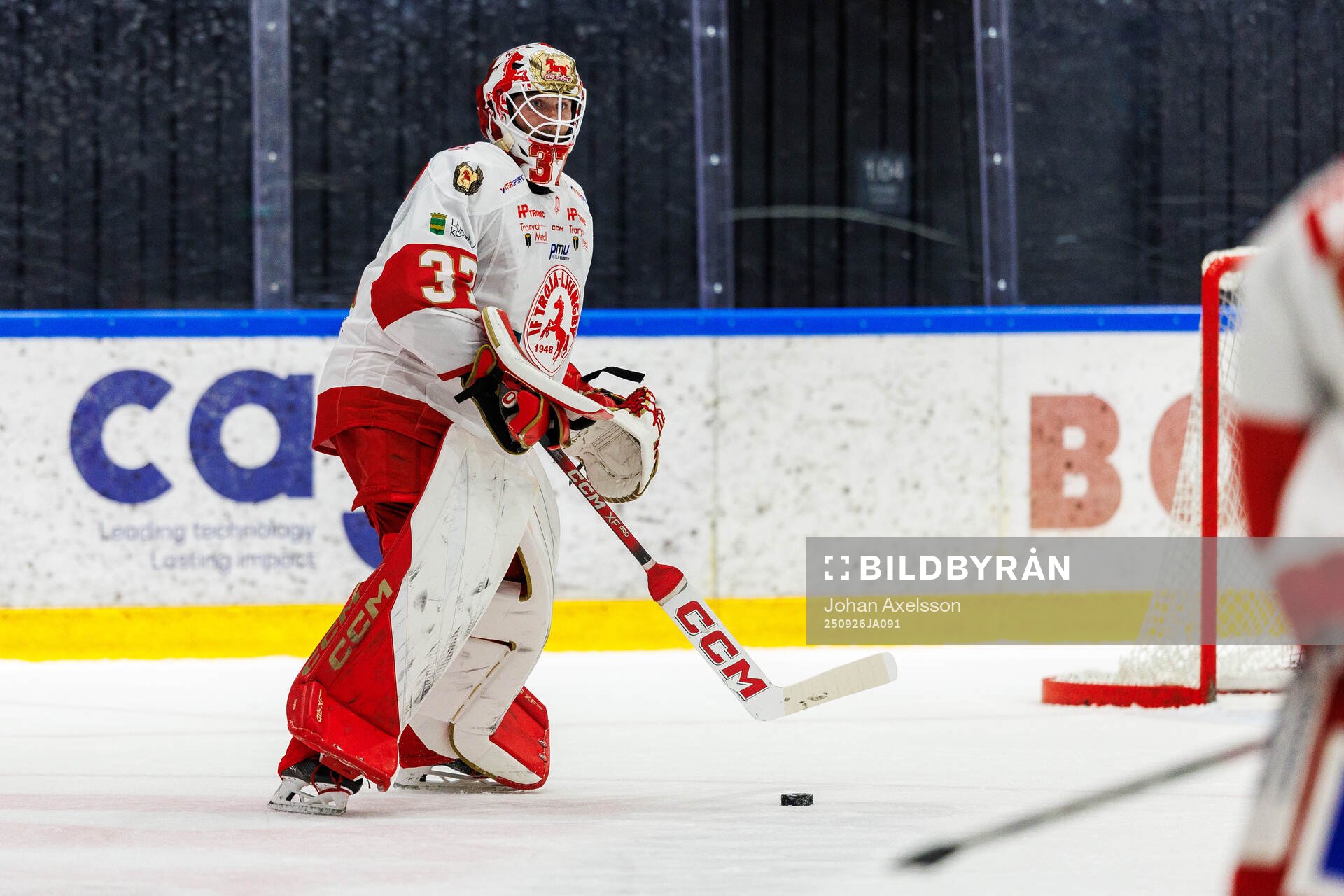 Troja/Ljungbys målvakt Jonathan Stålberg