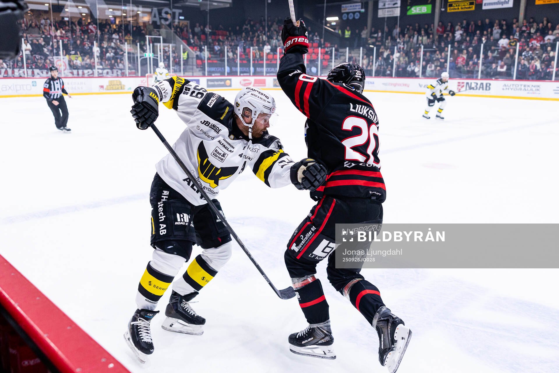 Västerås Anton Mylläri och Nybros Juho Liuksiala