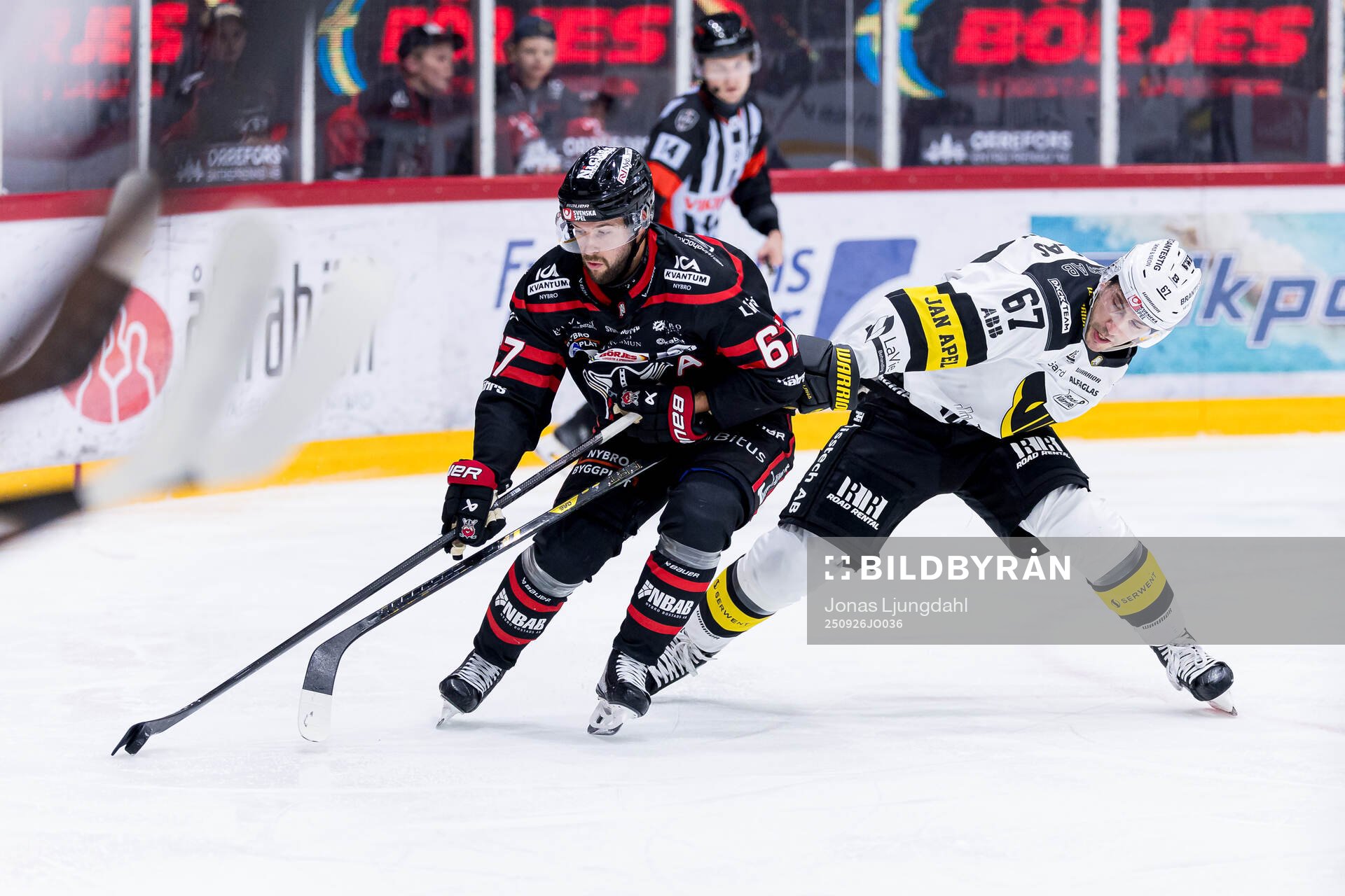 Nybros Alexander Molldén och Västerås Konstantin Komarek