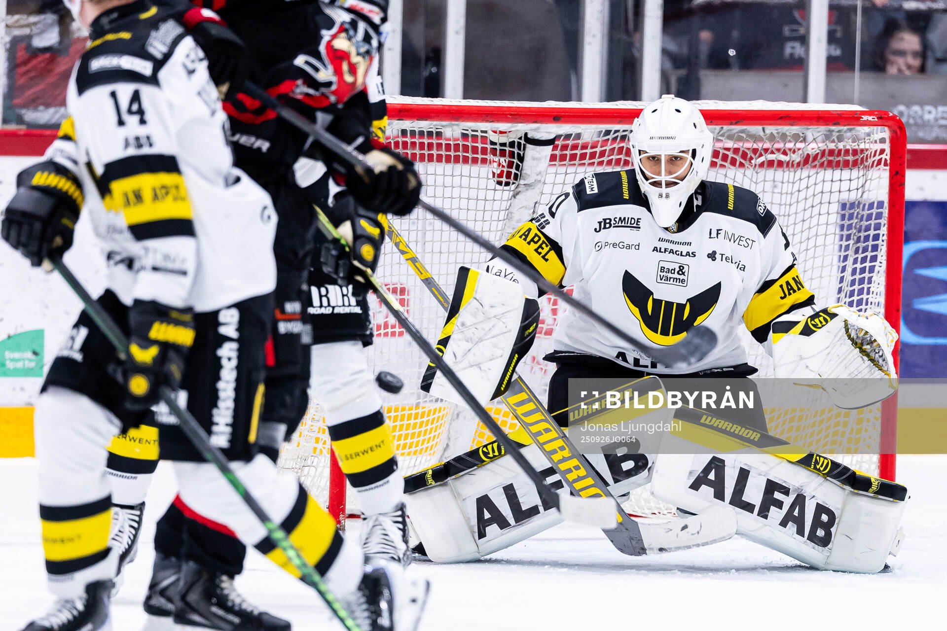 Västerås målvakt Benedikt Oschgan