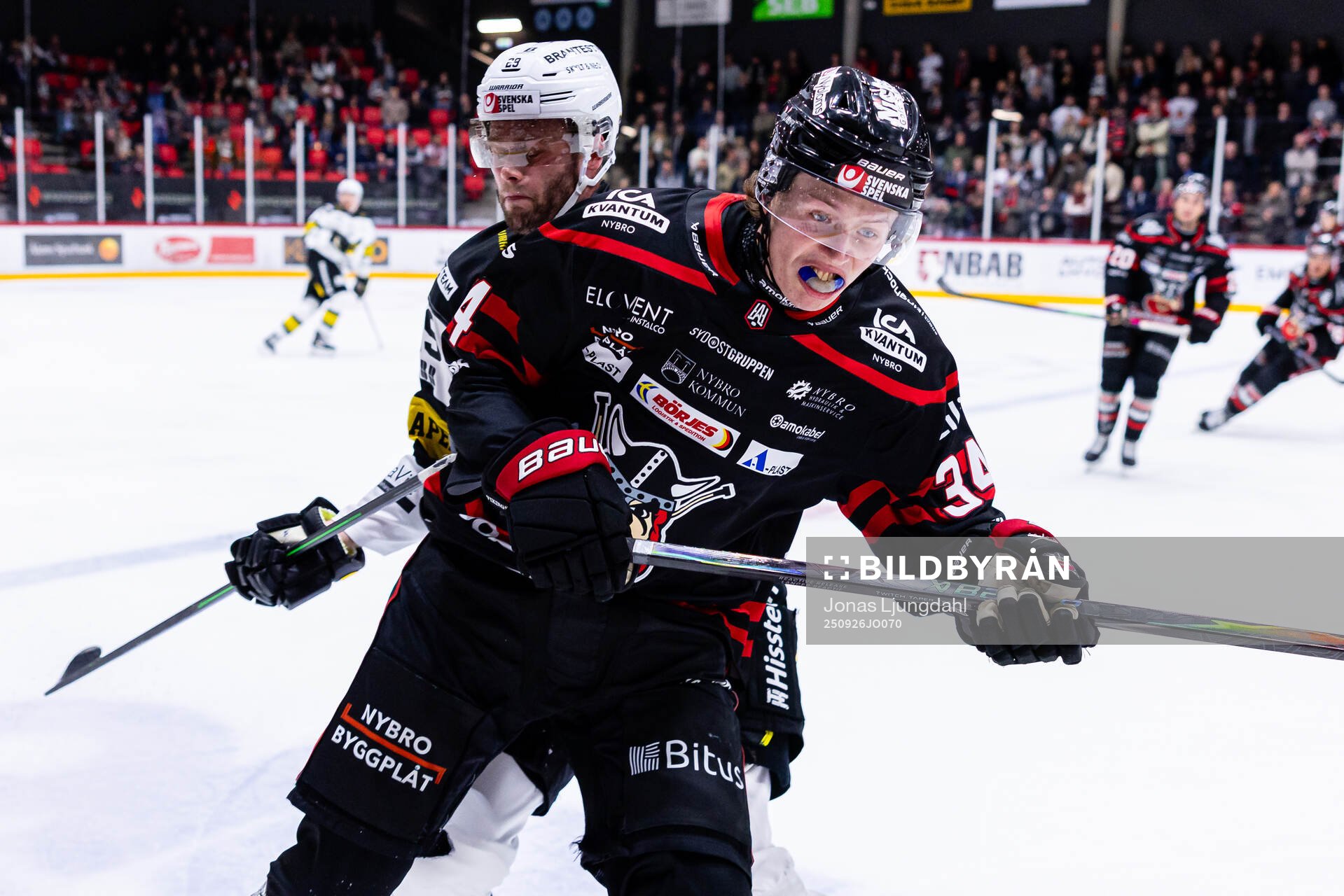 Västerås Kim Rosdahl och Nybros Oscar Nordin