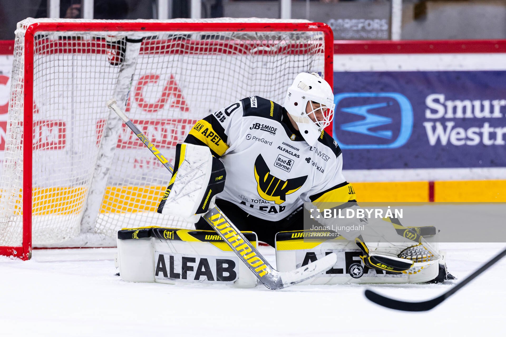 Västerås målvakt Benedikt Oschgan