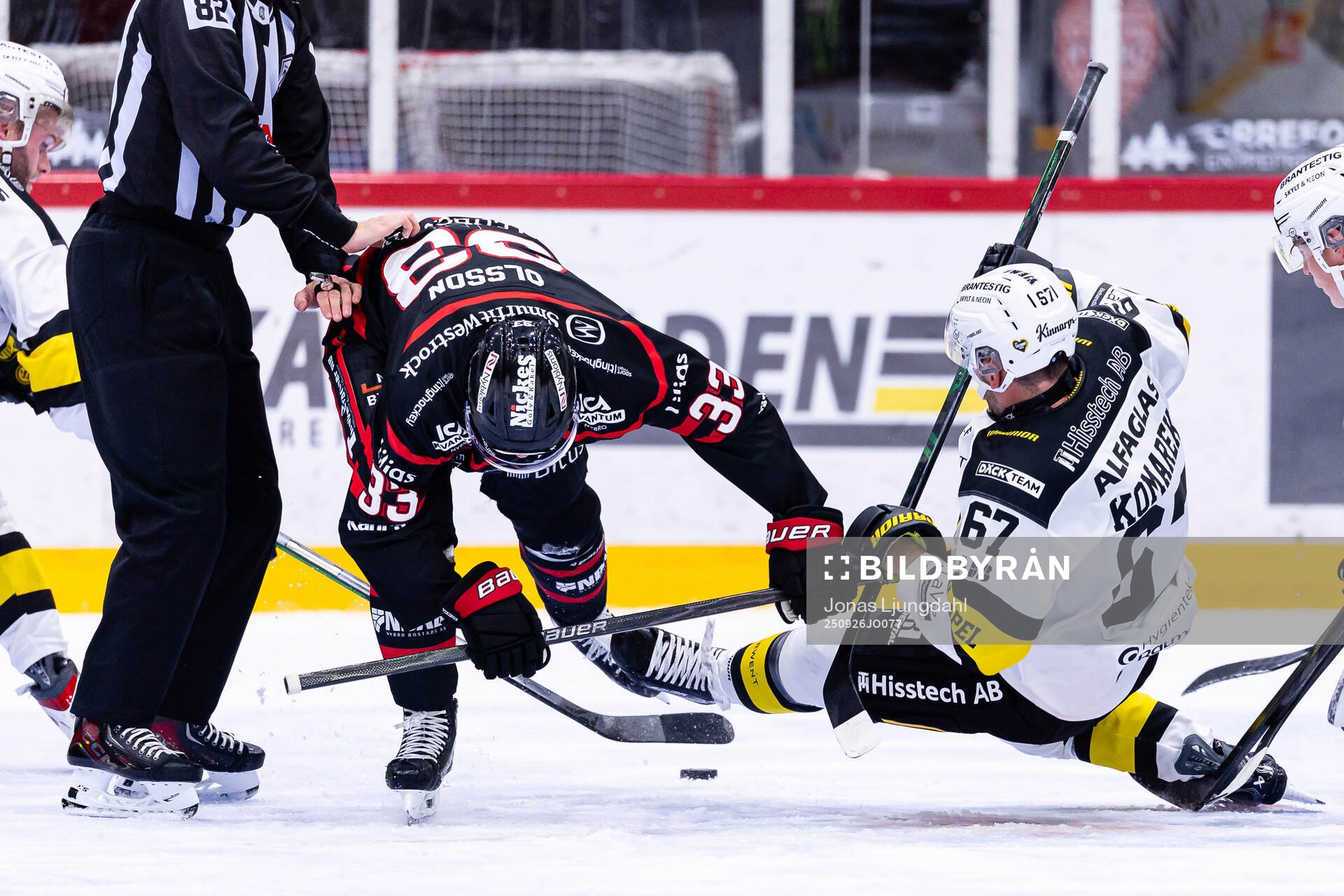 Nybros Felix Olsson och Västerås Konstantin Komarek