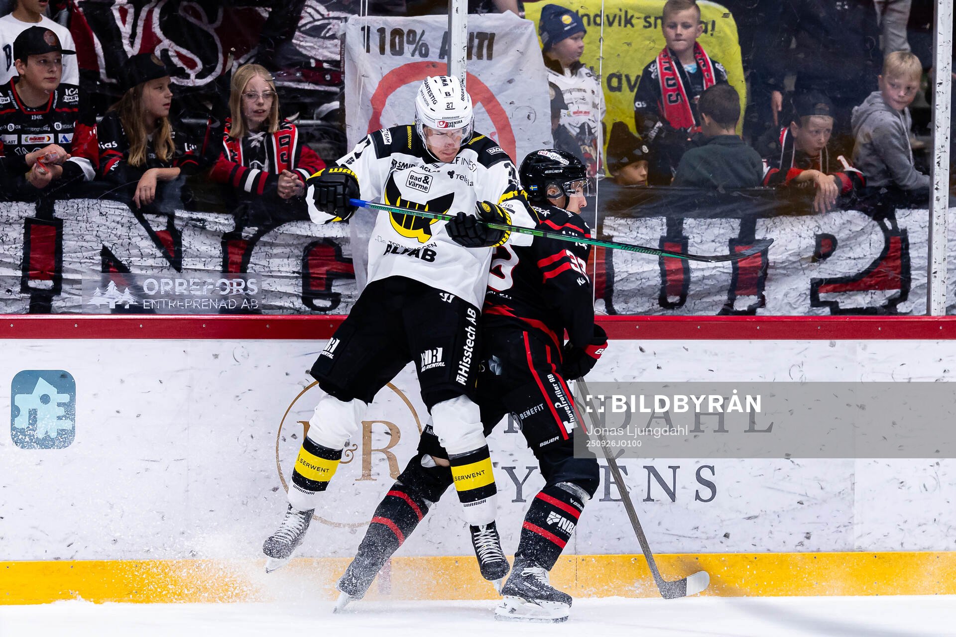 Västerås Carl Jakobsson och Nybros Felix Olsson
