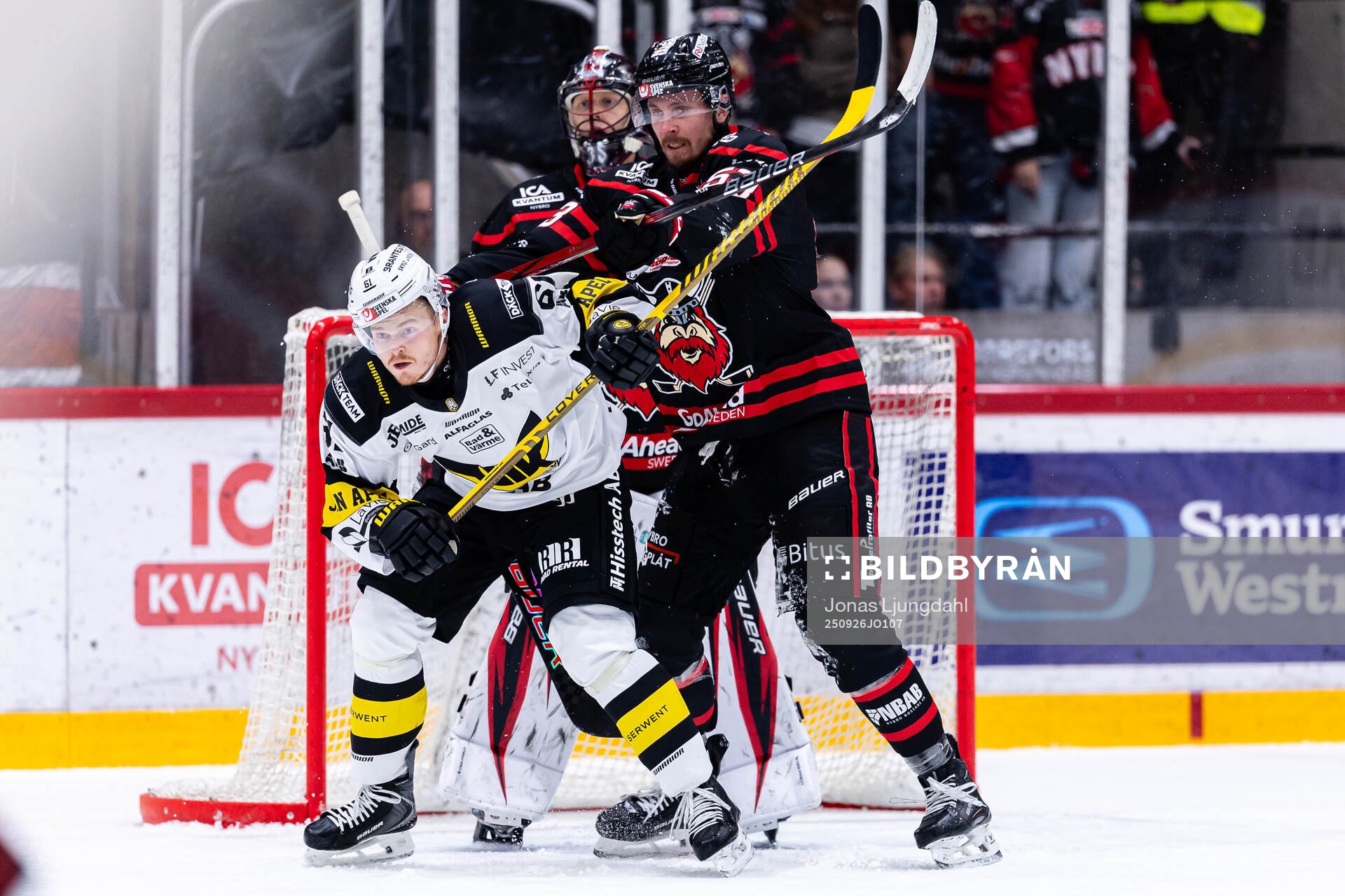 Västerås Malte Sjögren och Nybros Jesper Mångs