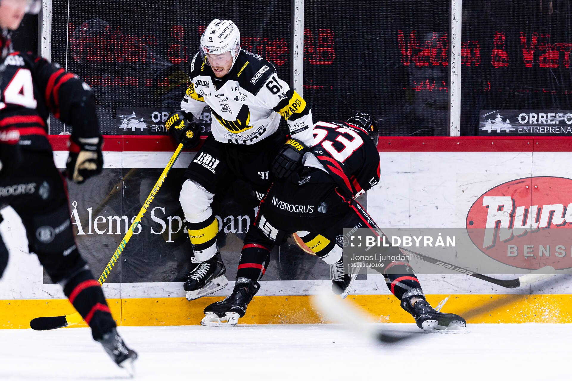 Västerås Malte Sjögren och Nybros Jesper Mångs