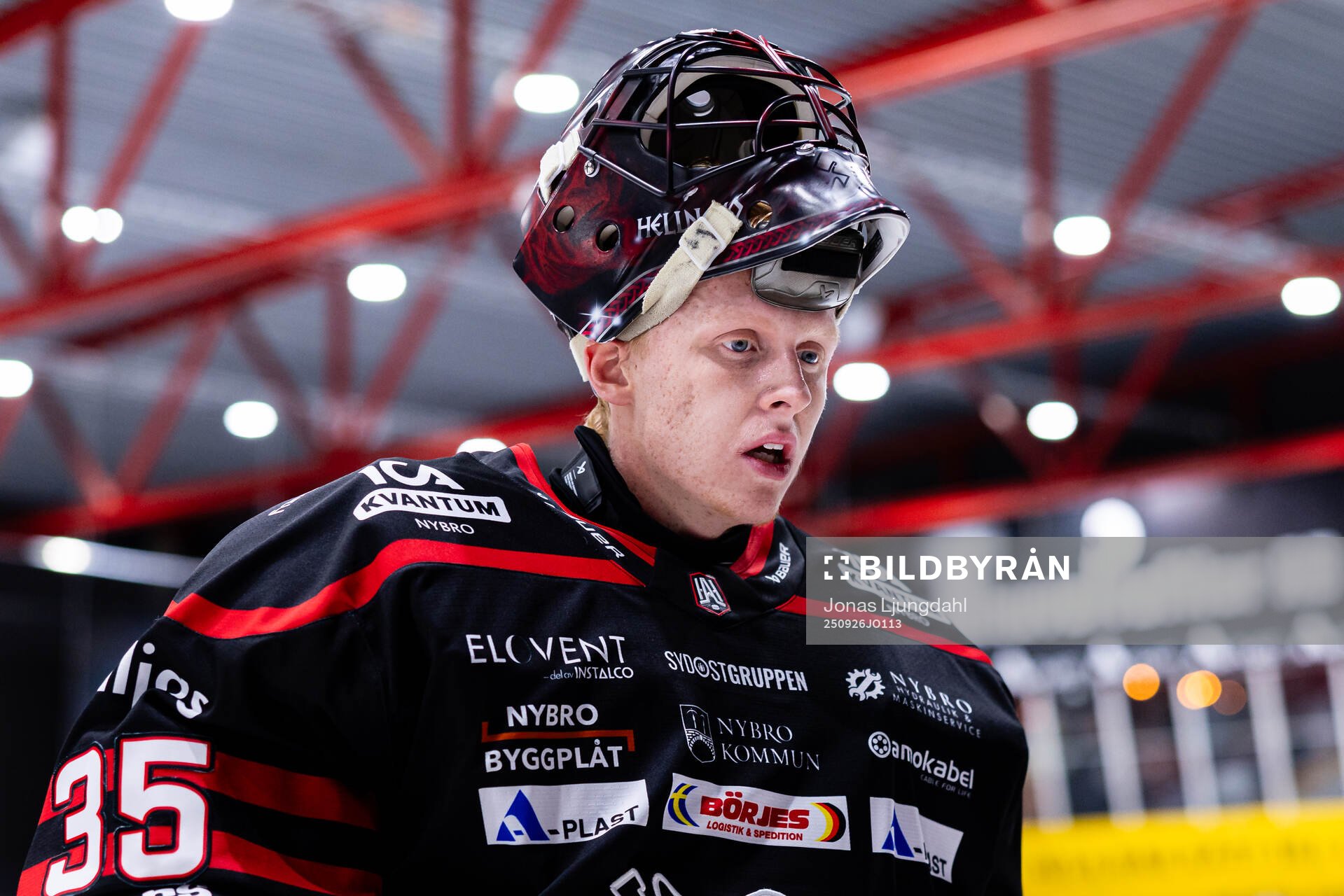 Nybros målvakt Alexander Hellnemo