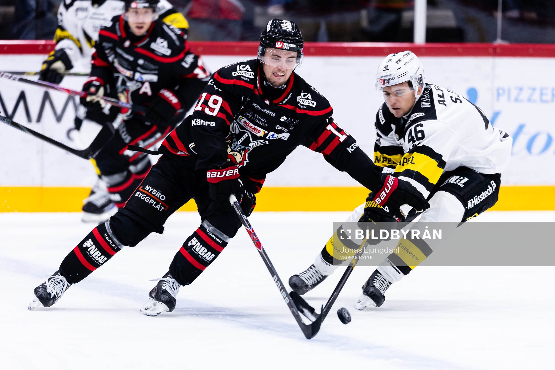 Nybros Hugo Gabrielson och Västerås Svante Sjödin