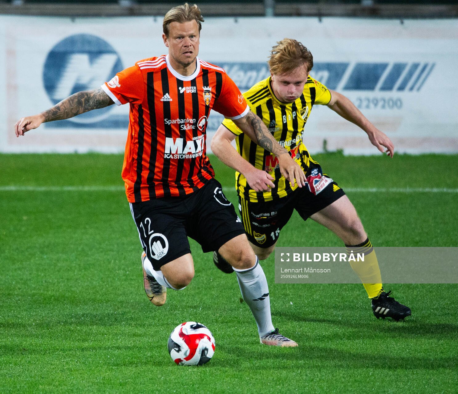 IFK Hässleholms Max Persson och Kristianstads David