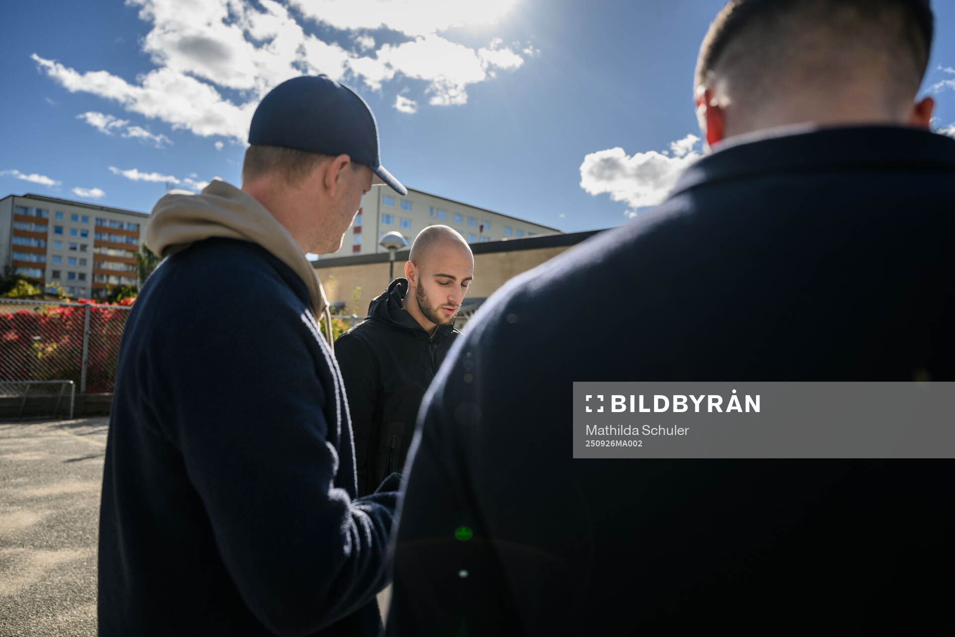 Öregrytes Amel Mujanic, Göteborgs postens reporter Philip