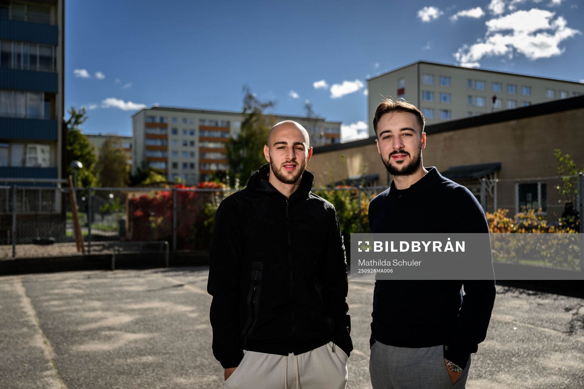 Öregrytes Amel Mujanic och hans bror Arnes Mujanic