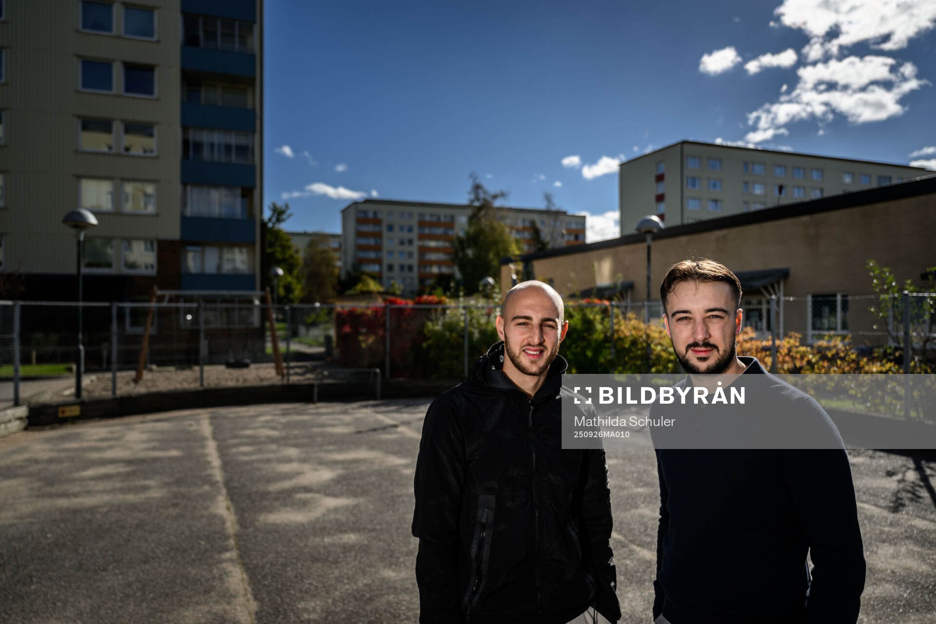 Öregrytes Amel Mujanic och hans bror Arnes Mujanic