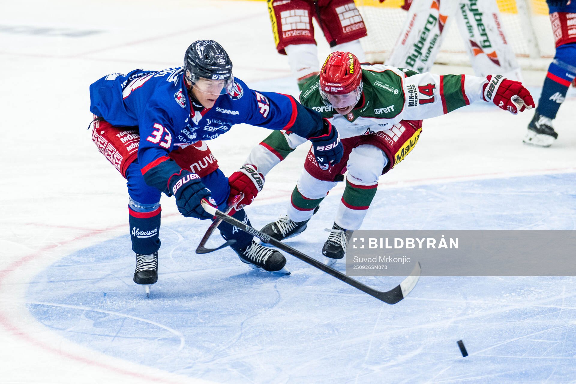 Oskarshamns Filiph Engsund och Modos Jakob Noren