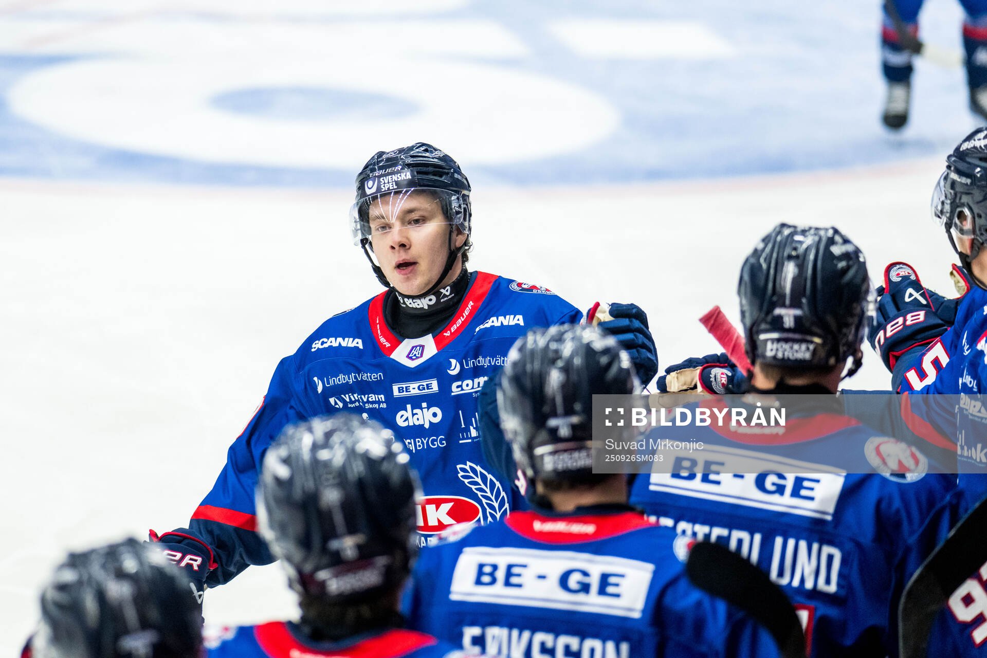 Oskarshamns Linus Nyman jublar