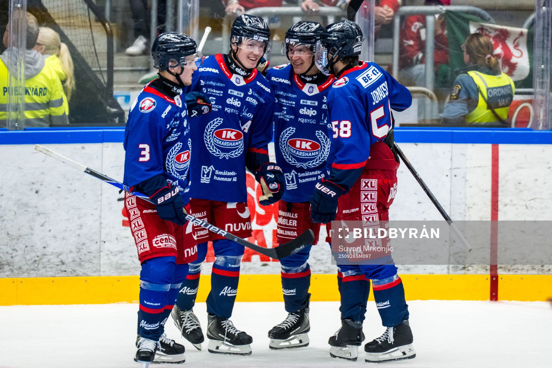 Oskarshamns Filiph Engsund jublar