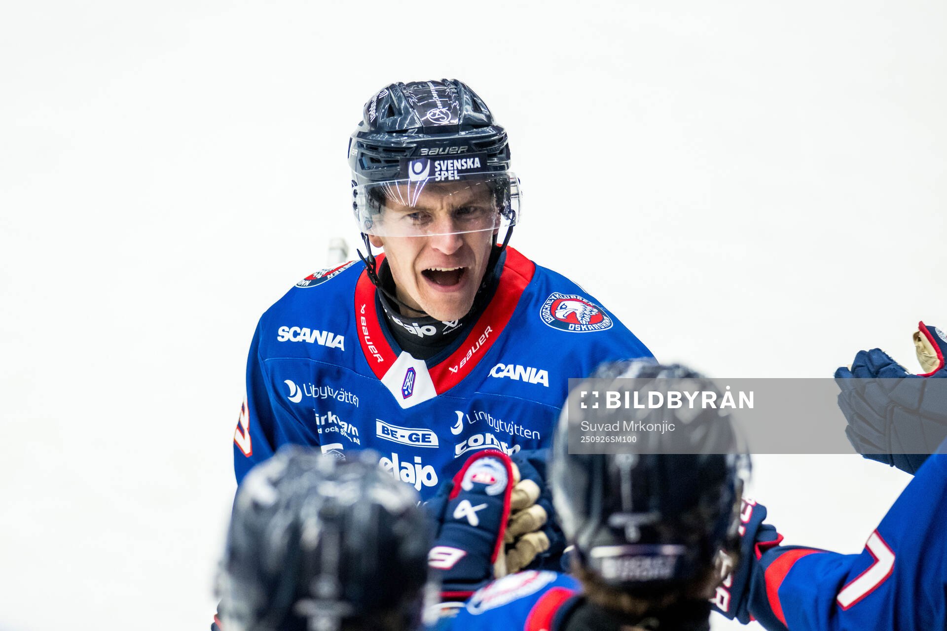 Oskarshamns Filiph Engsund jublar