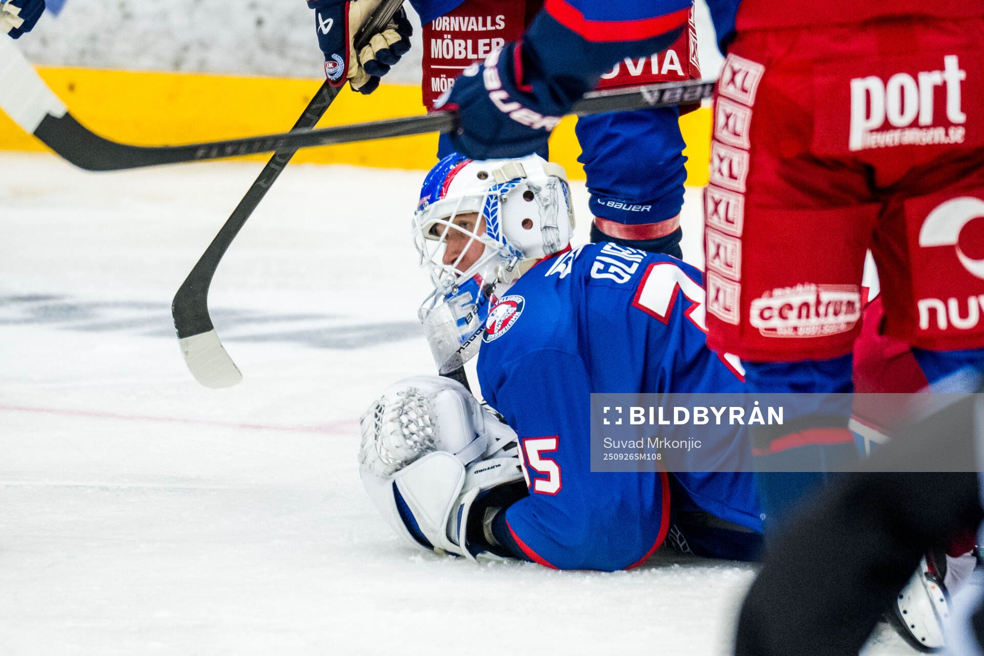 Oskarshamns målvakt Olof Glifford