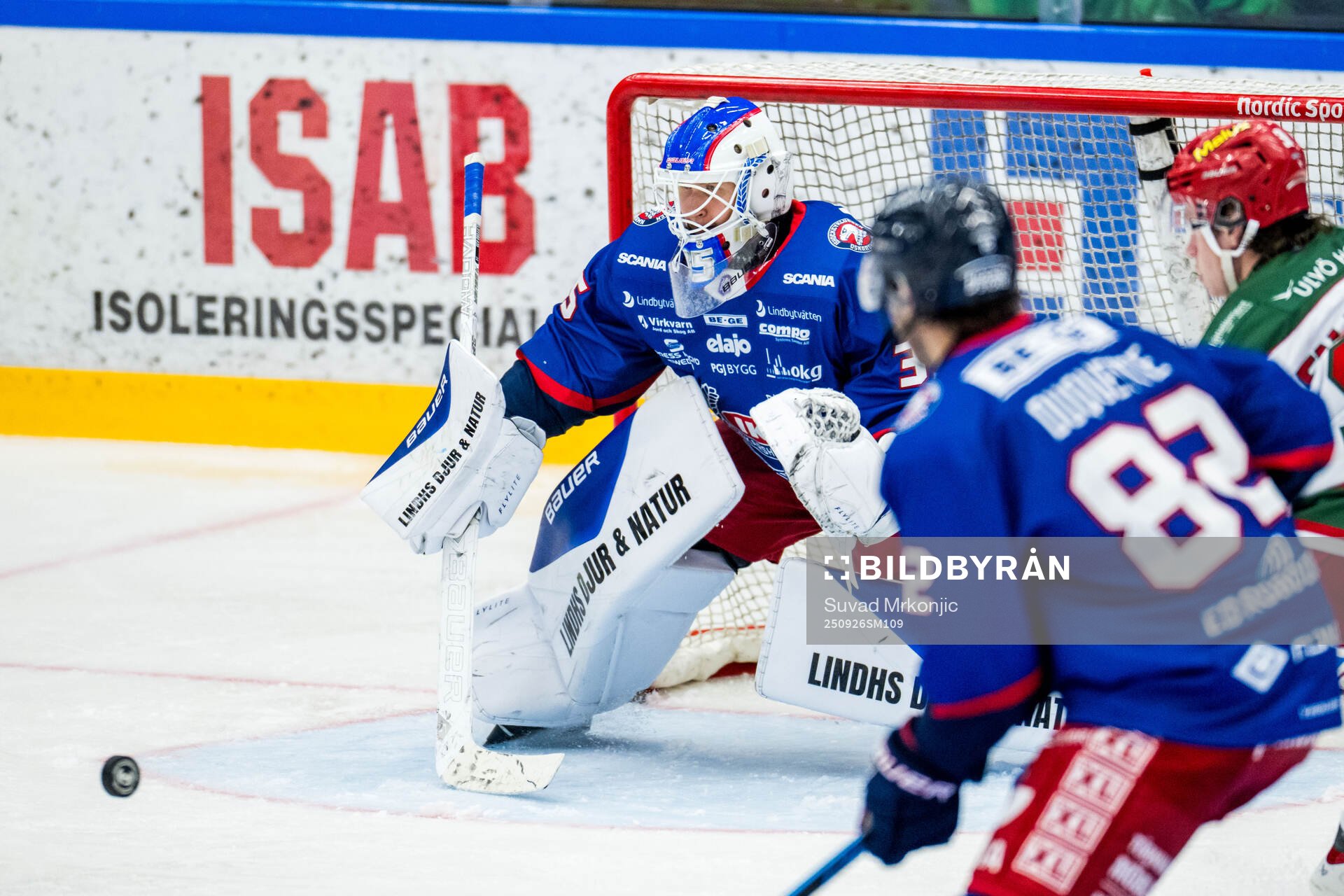 Oskarshamns målvakt Olof Glifford