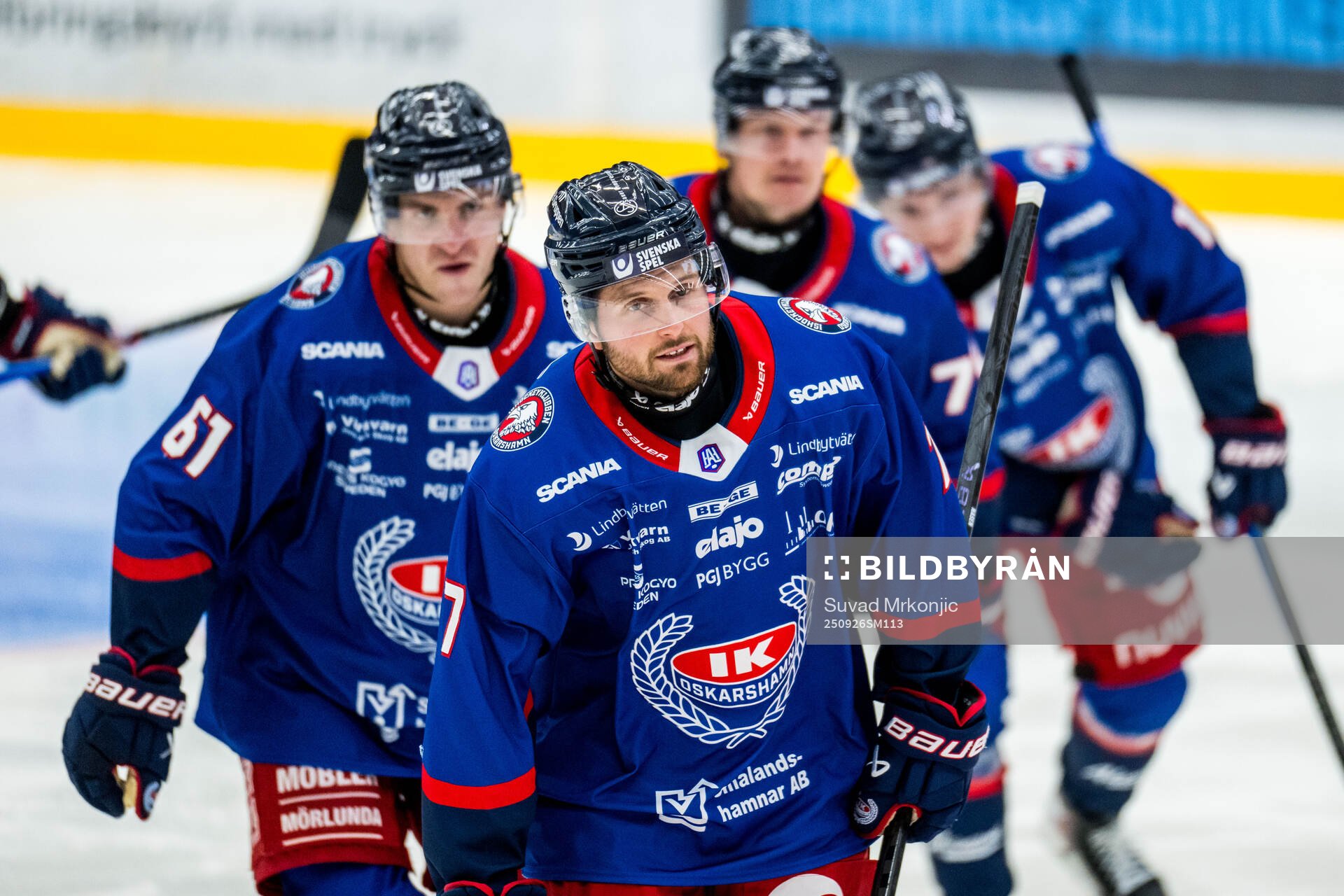 Oskarshamns Pontus Näsén jublar