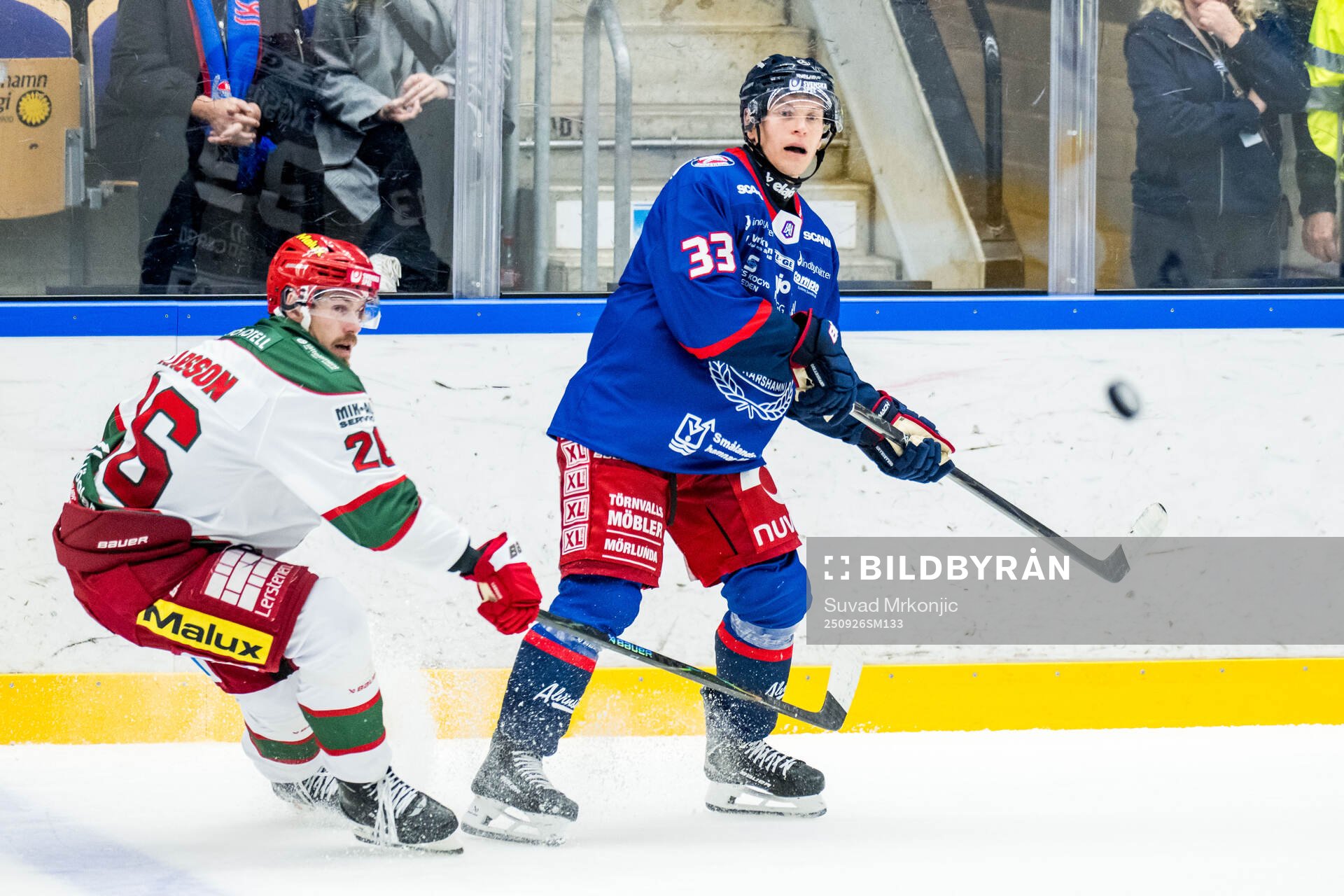 Modos Emil Larsson och Oskarshamns Filiph Engsund