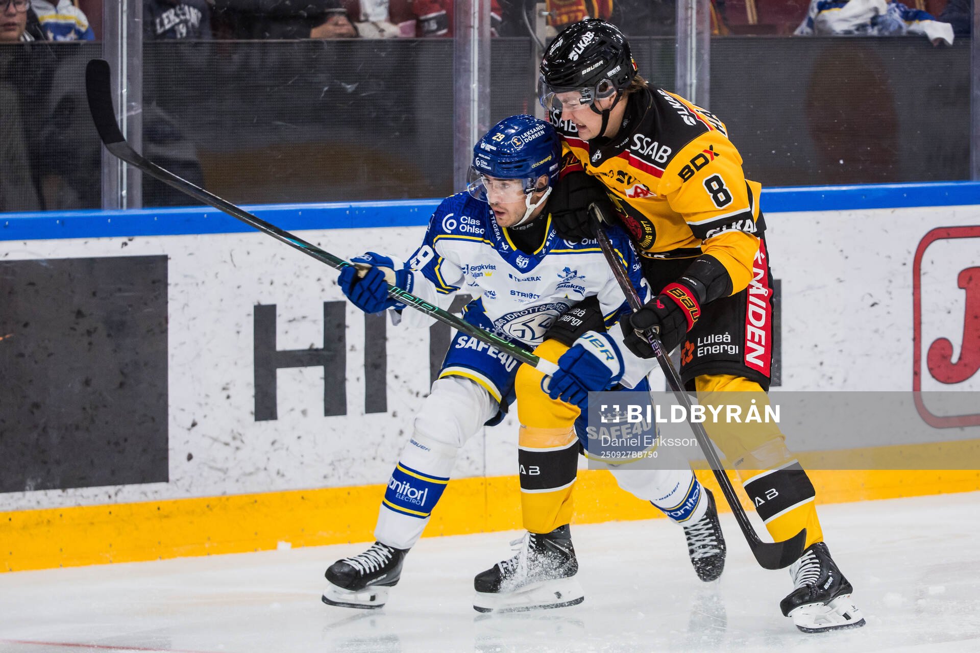 Leksands Michael Lindqvist och Luleås William Håkansson