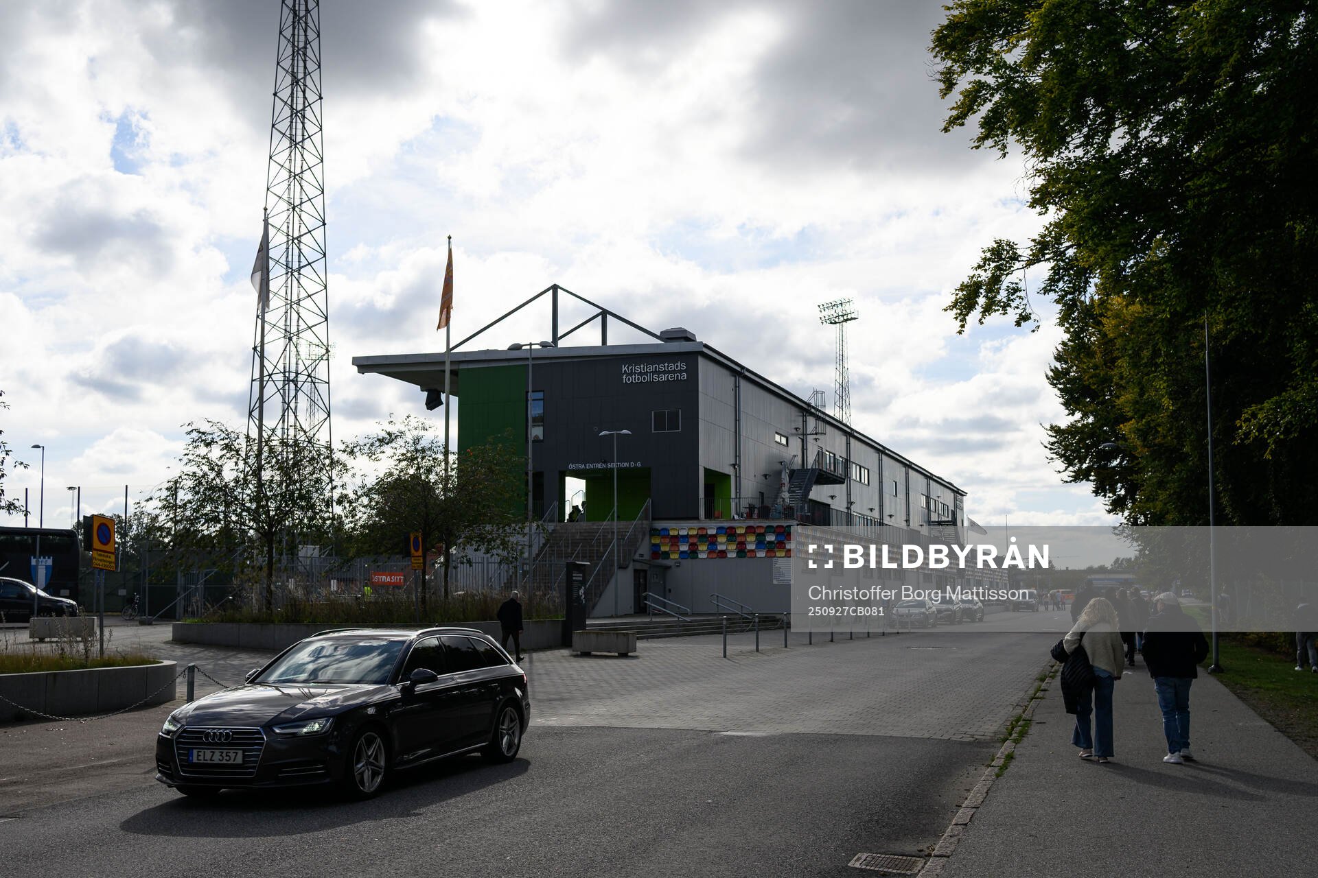 Kristianstads fotbollsarena exteriör