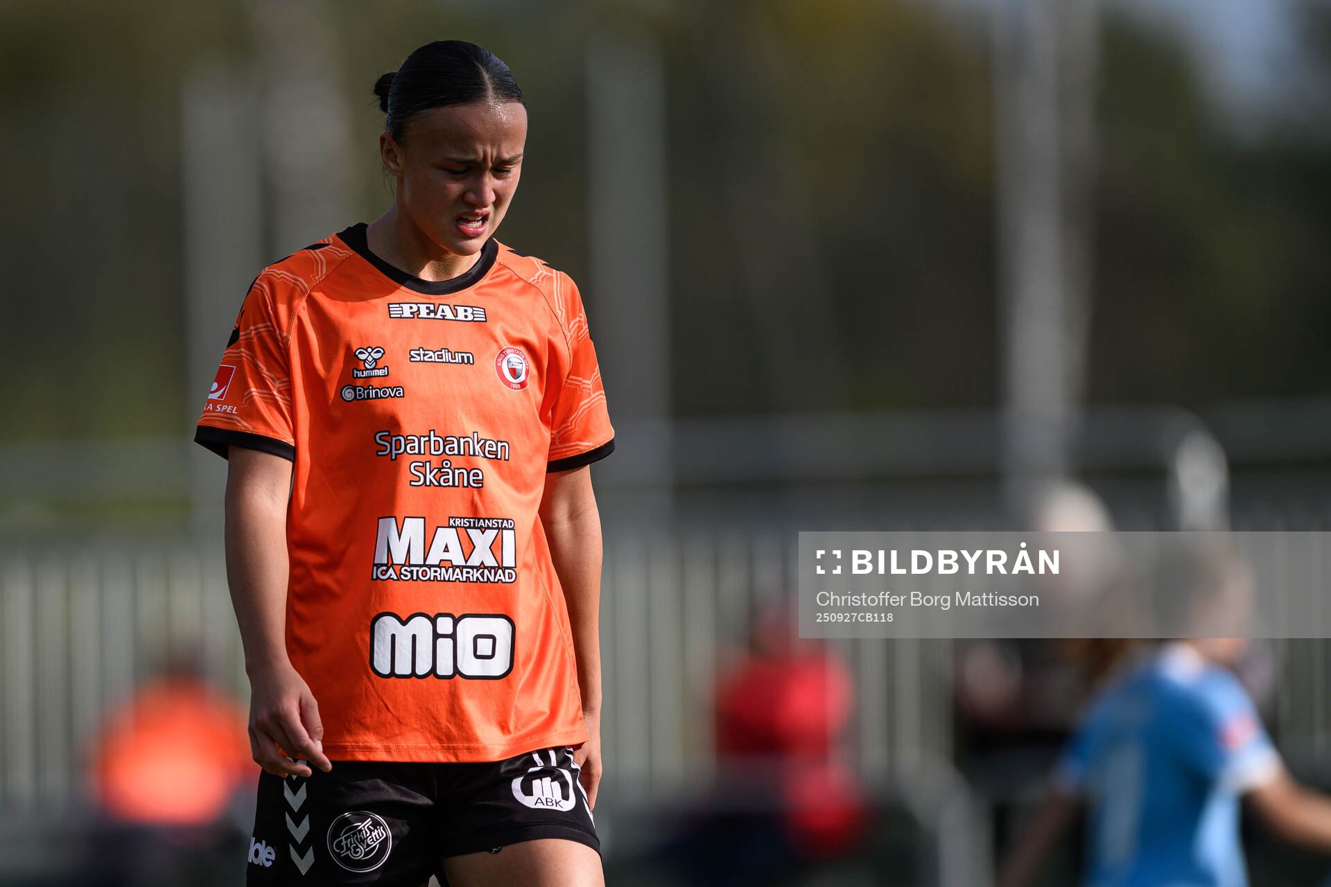 Kristianstads Amy Sayer deppar