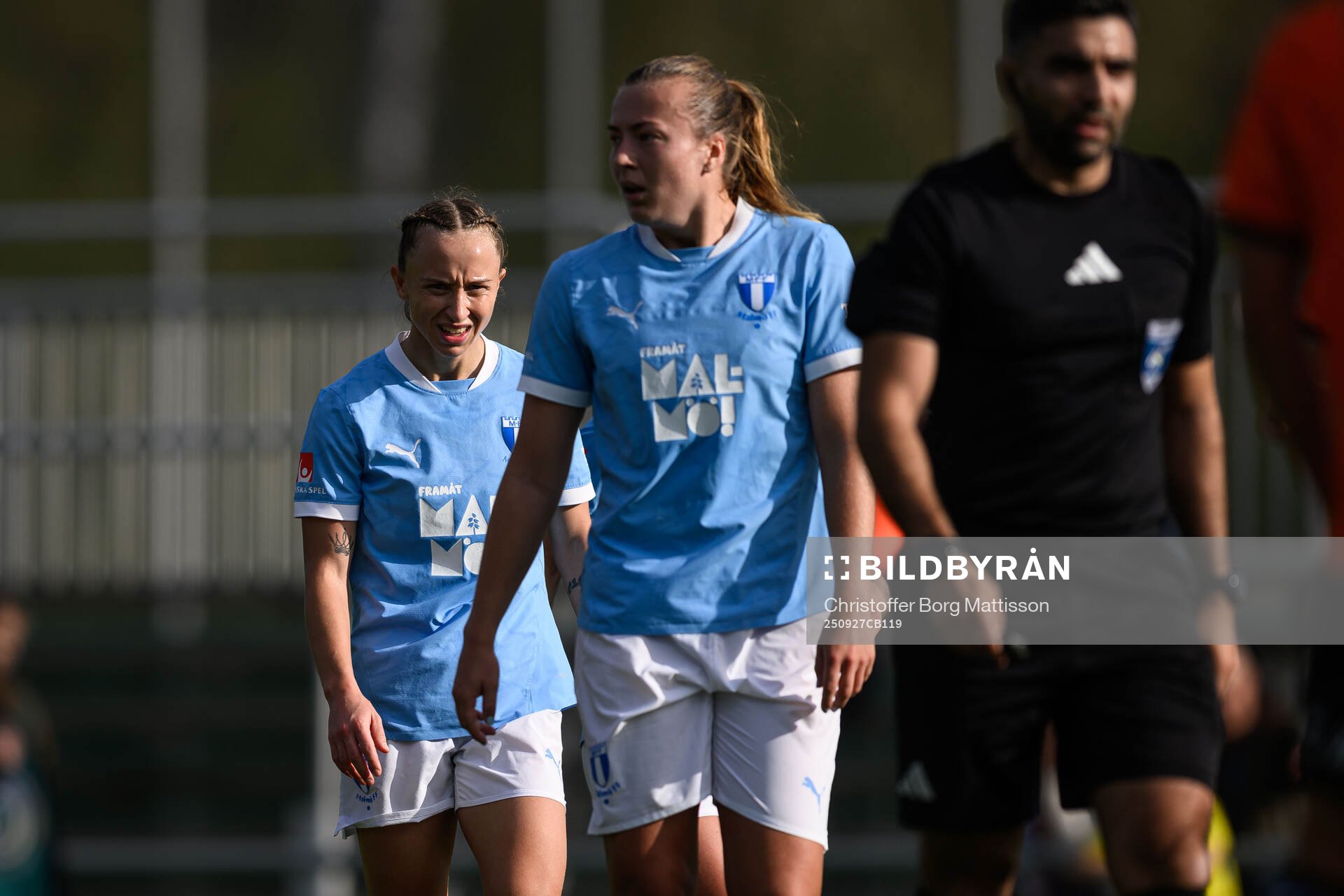 Malmö FFs Miljana Ivanovic deppar