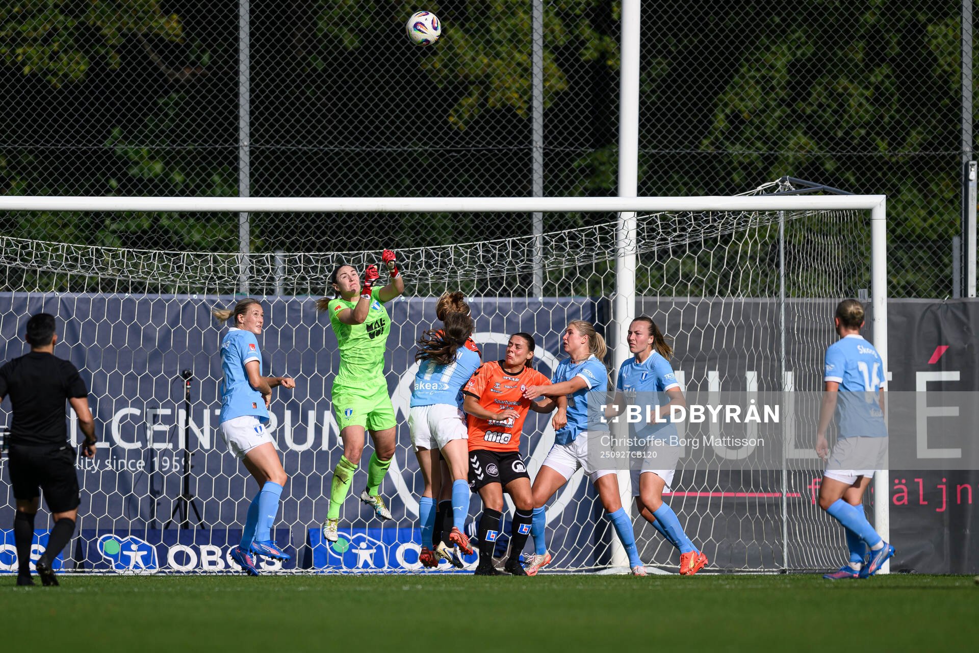 Malmö FFs målvakt Moa Öhman