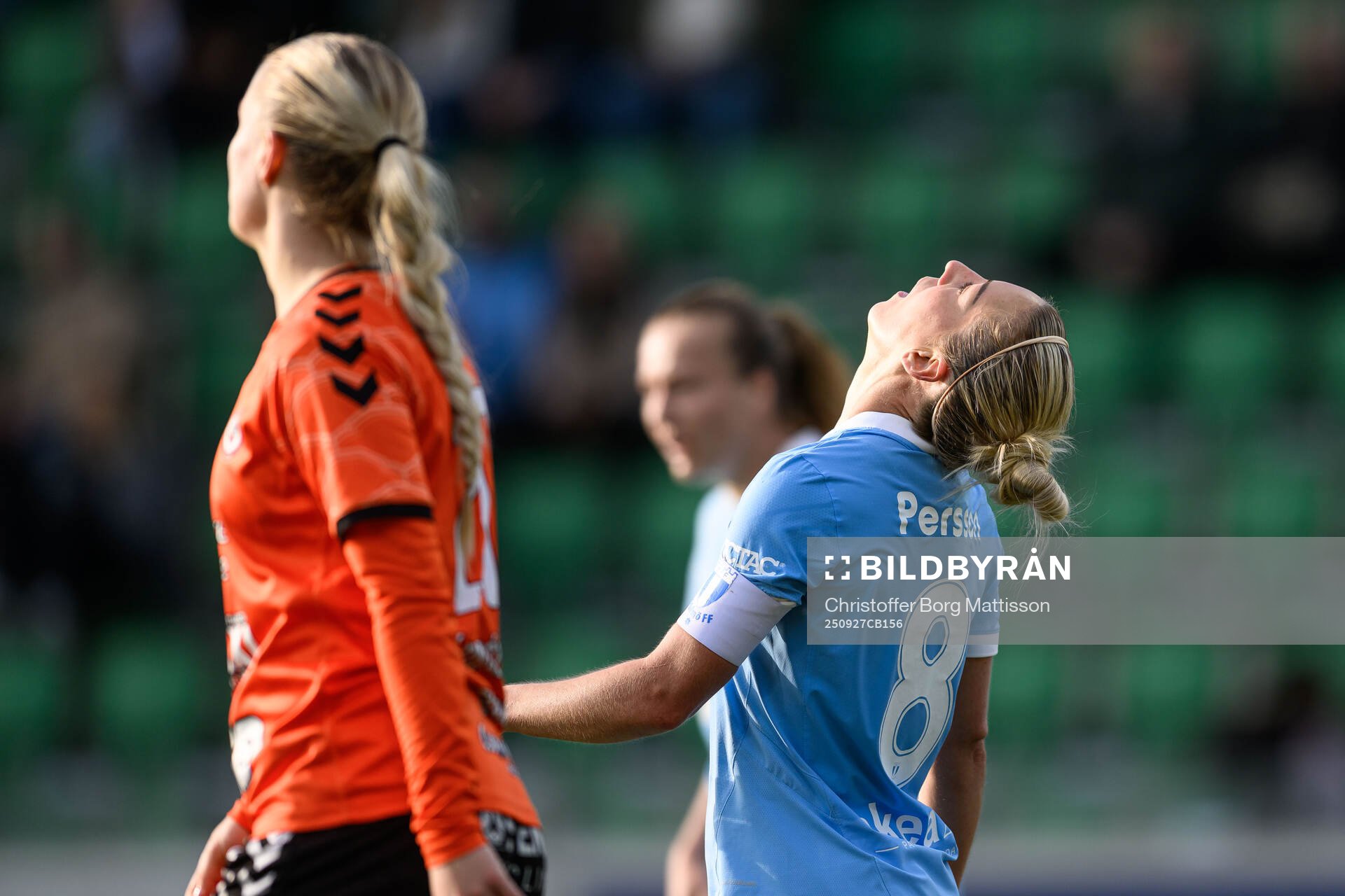 Malmö FFs Mia Persson deppar